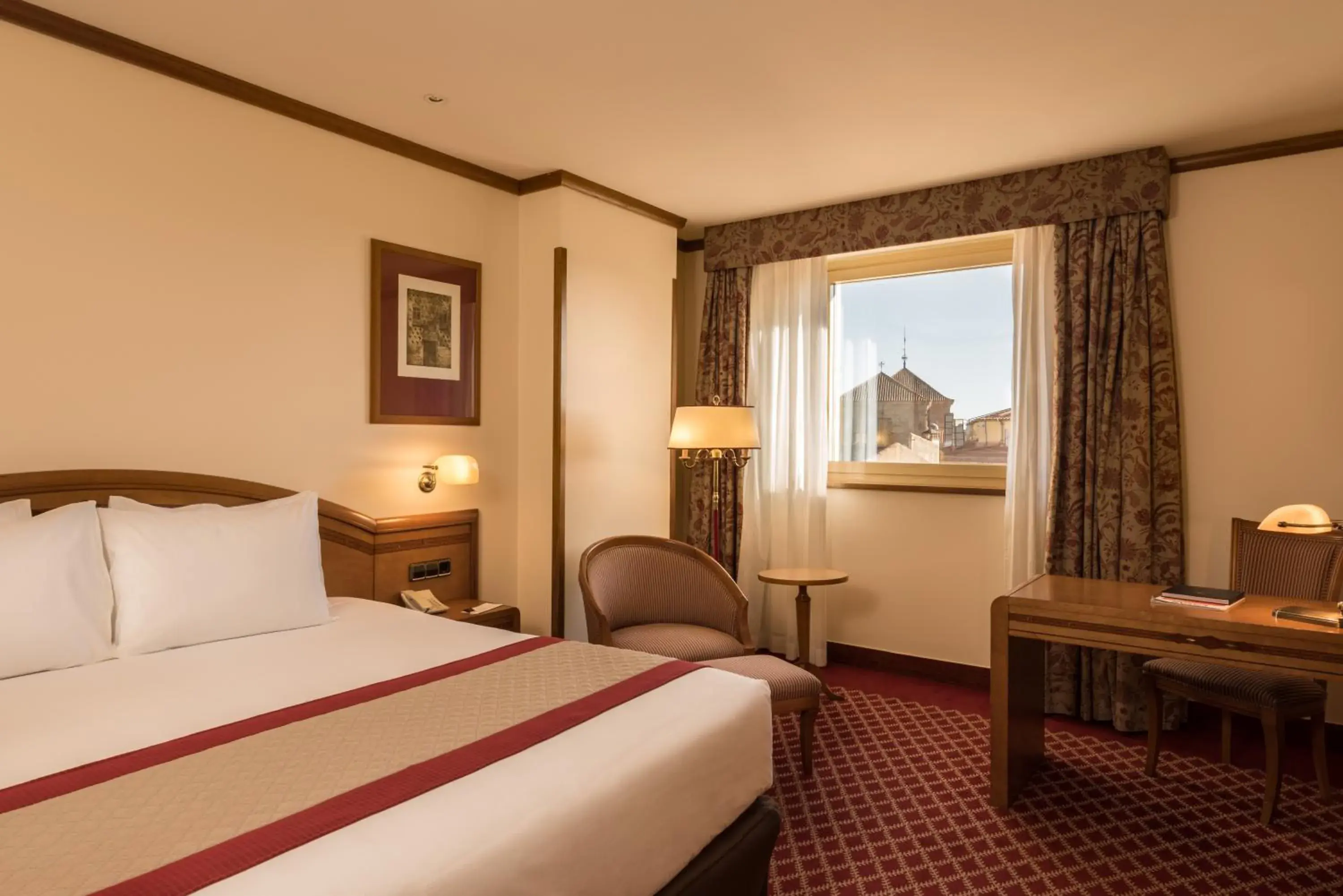 Bed in Eurostars Las Claras Bed in Eurostars Las Claras