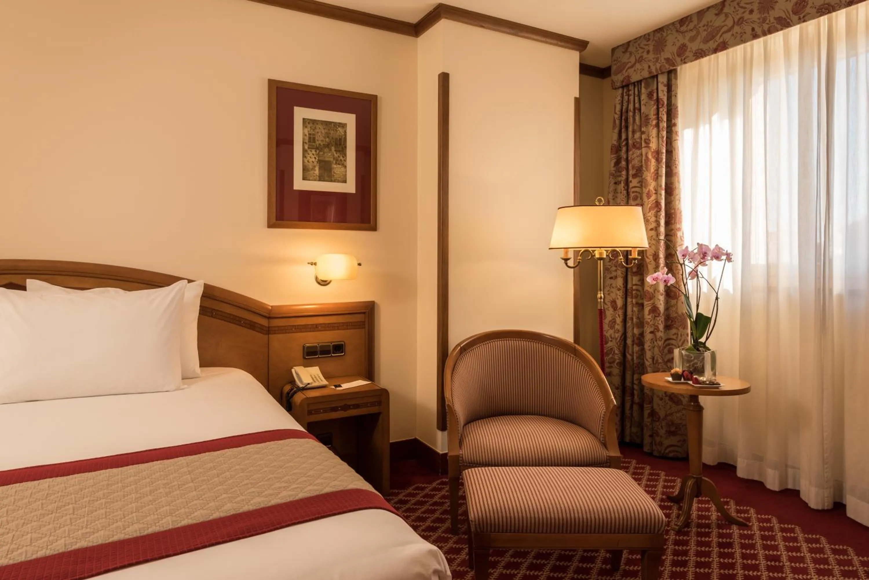 Bed in Eurostars Las Claras