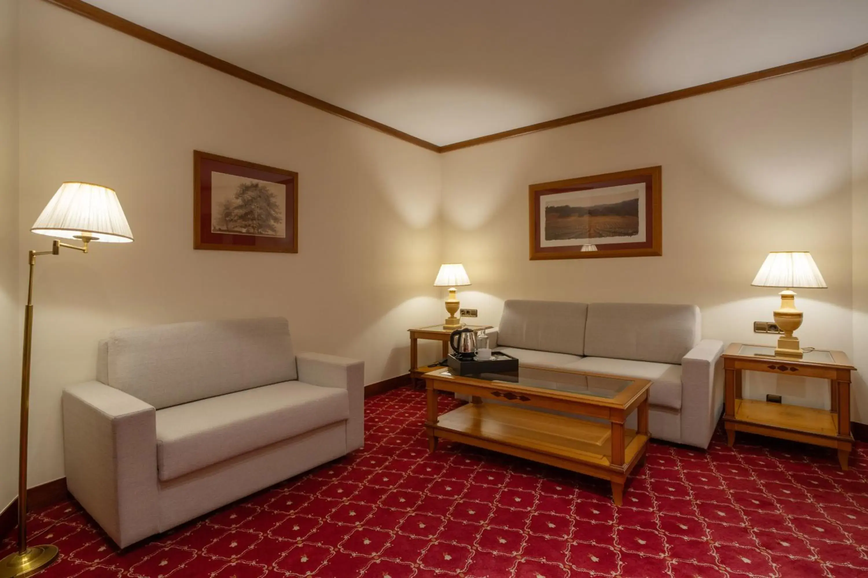 Living room in Eurostars Las Claras Living room in Eurostars Las Claras