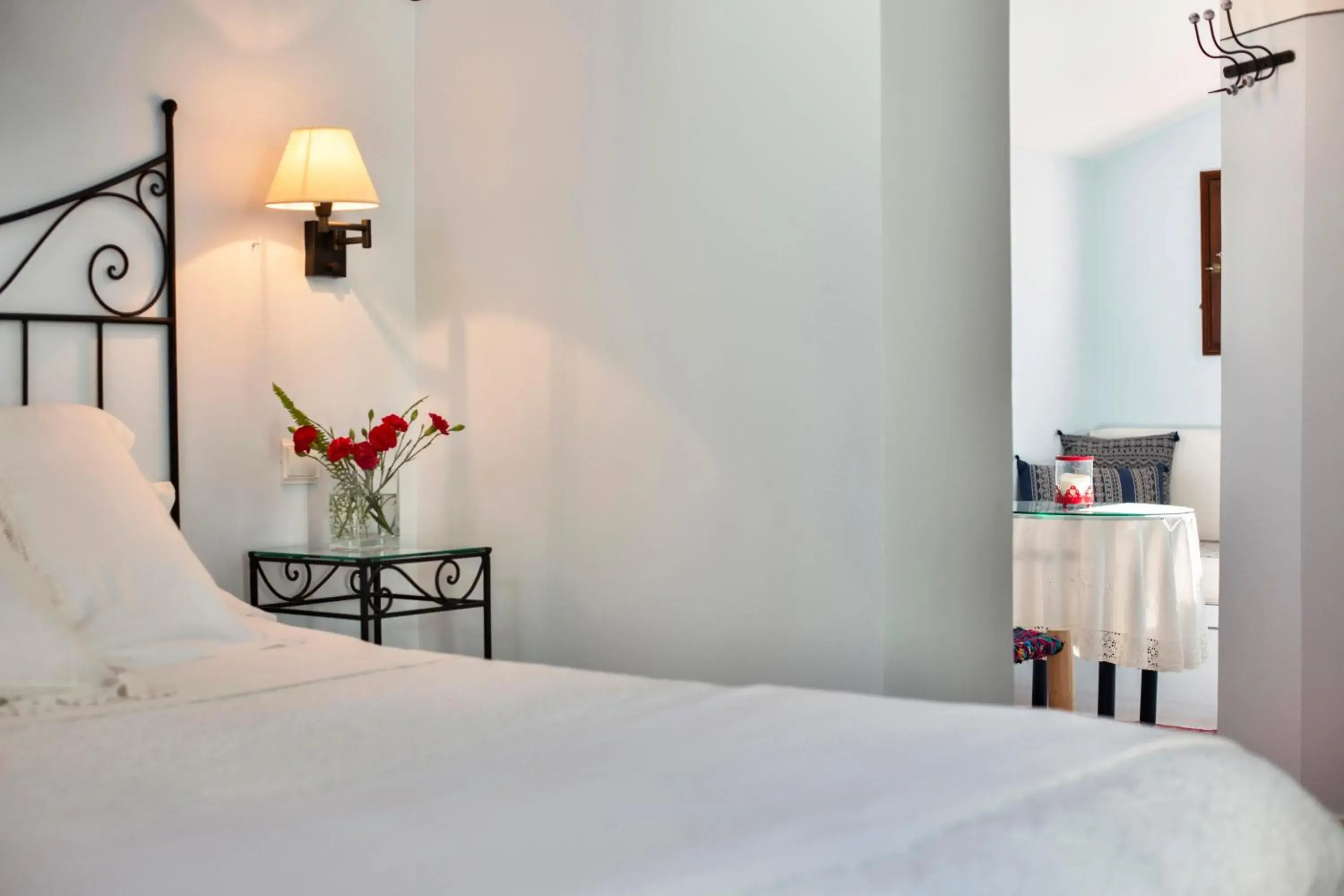 Decorative detail, Bed in La Morada Mas Hermosa Decorative detail, Bed in La Morada Mas Hermosa