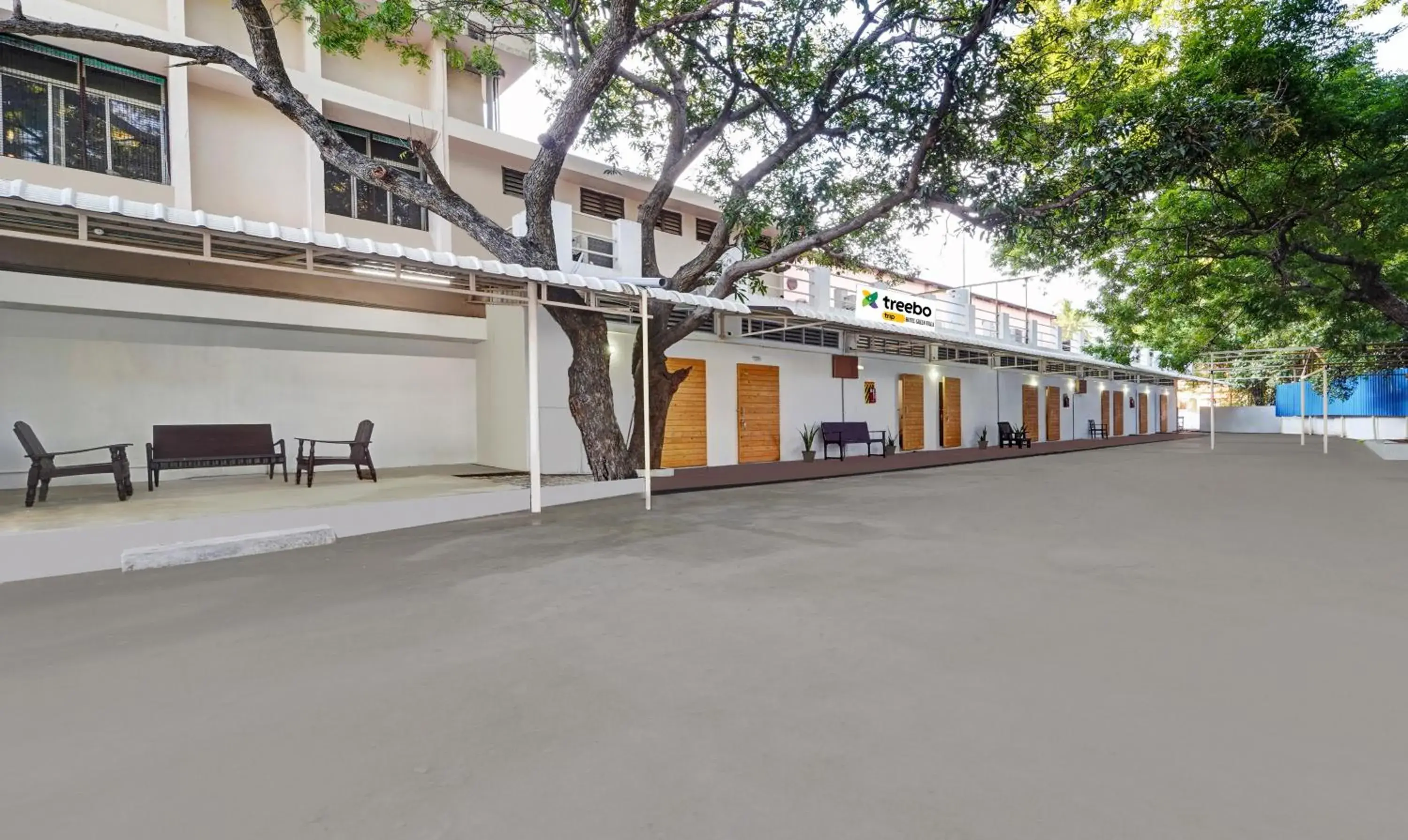 Property building in Itsy Hotels Green Villaa, 2 Km From Pondicherry Railway Station Property building in Itsy Hotels Green Villaa, 2 Km From Pondicherry Railway Station