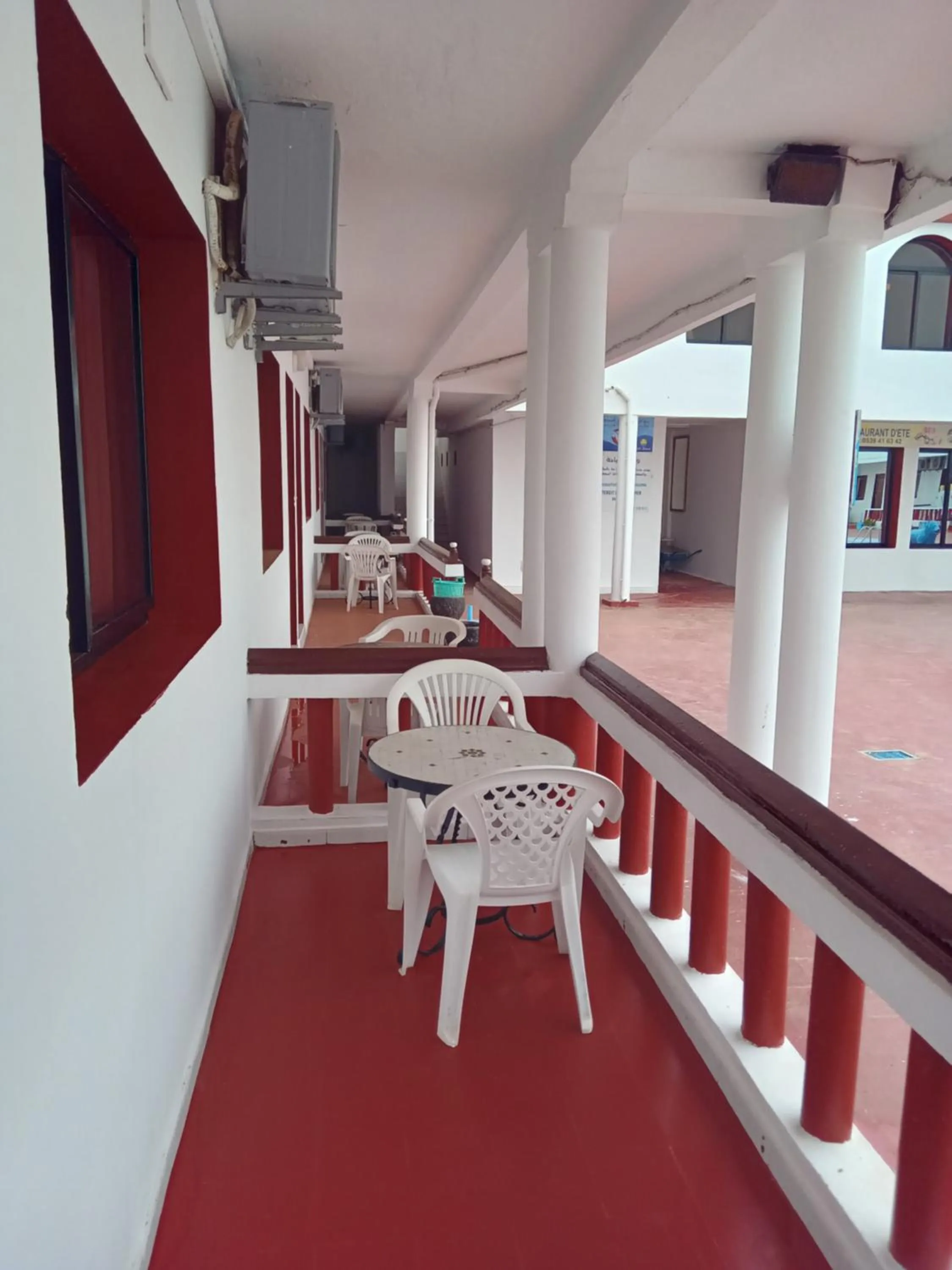 Balcony/Terrace in Hôtel Briech & Spa