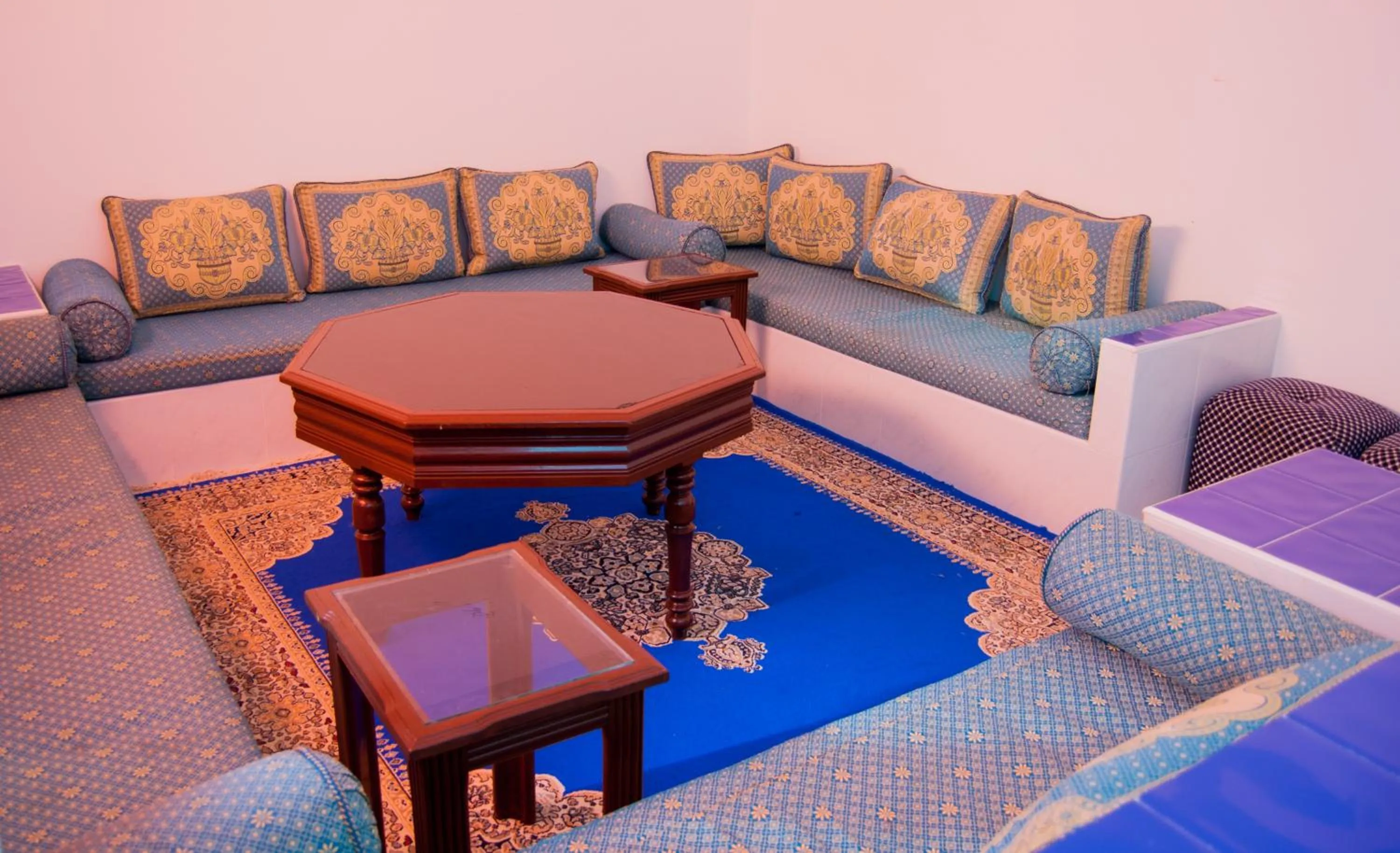 Seating area in Hôtel Briech & Spa