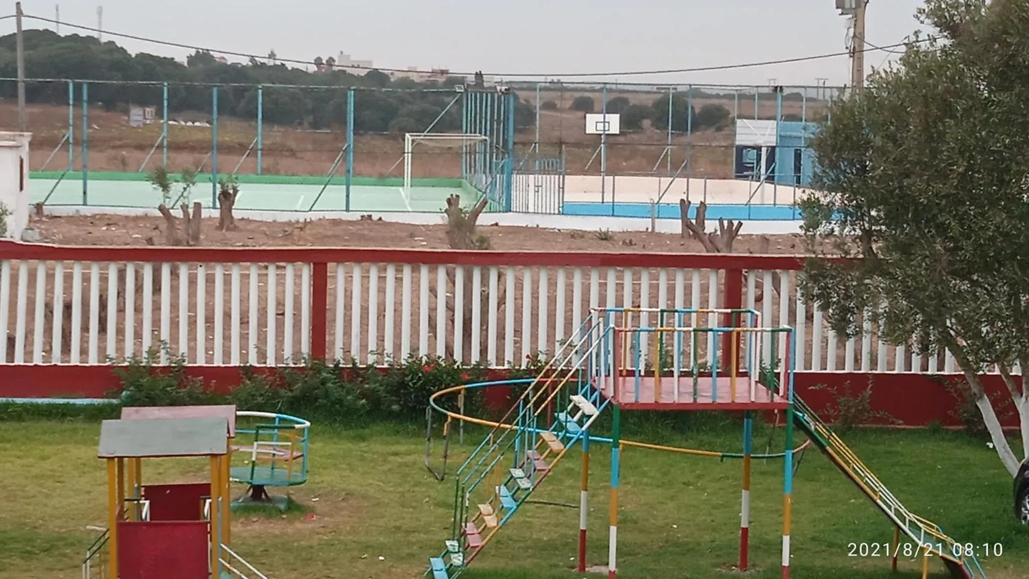 Garden in Hôtel Briech & Spa