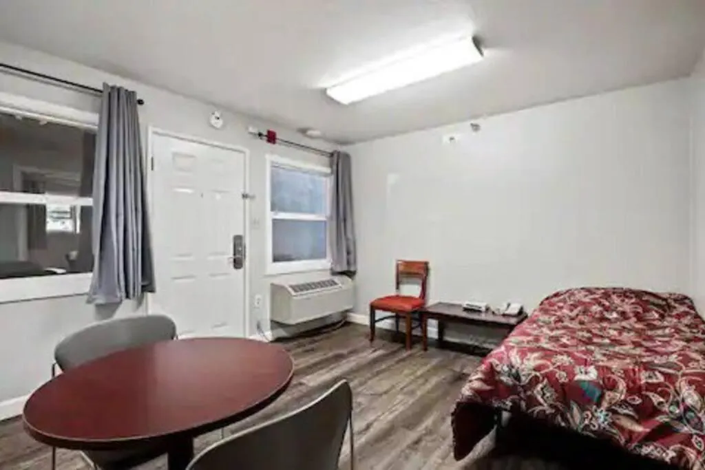 Bed in Mission Peak Lodge