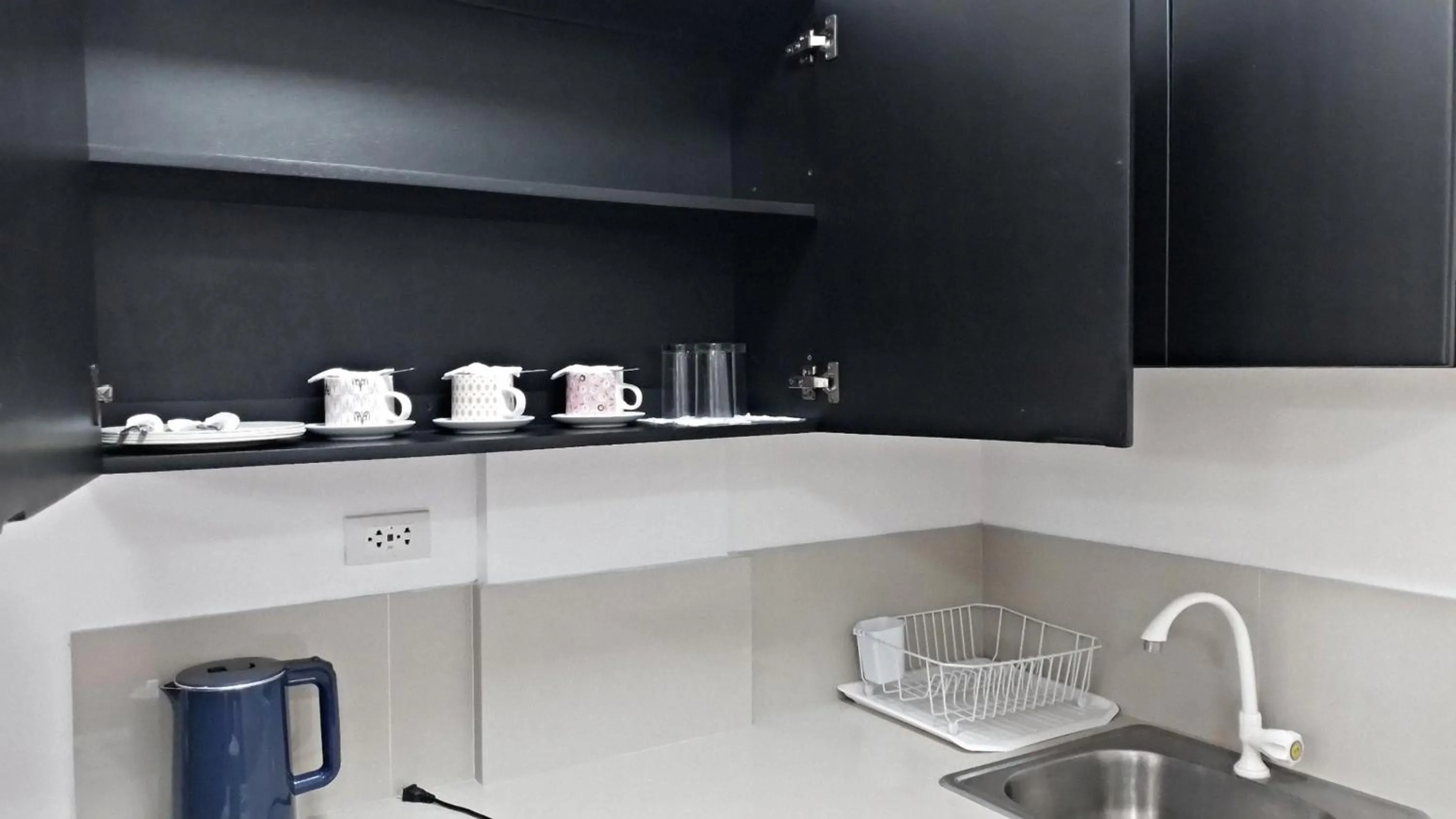 Kitchen or kitchenette in Maria Cristesa Condotel