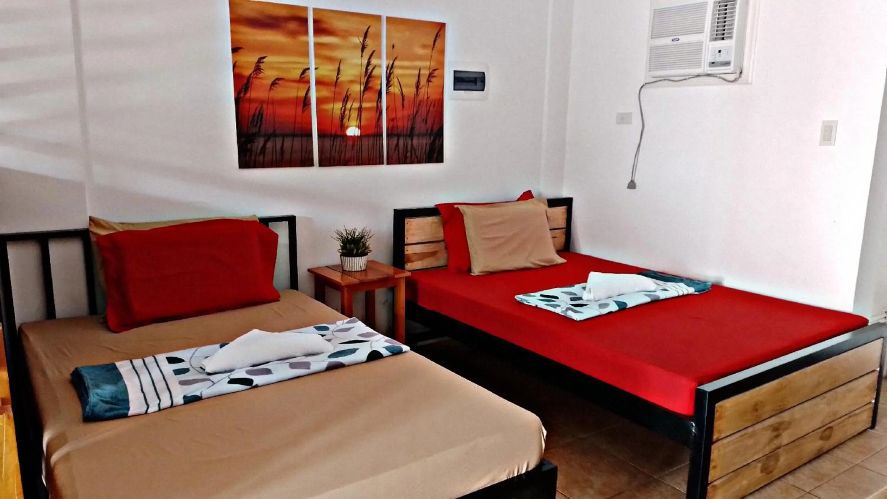 Bed in Maria Cristesa Condotel