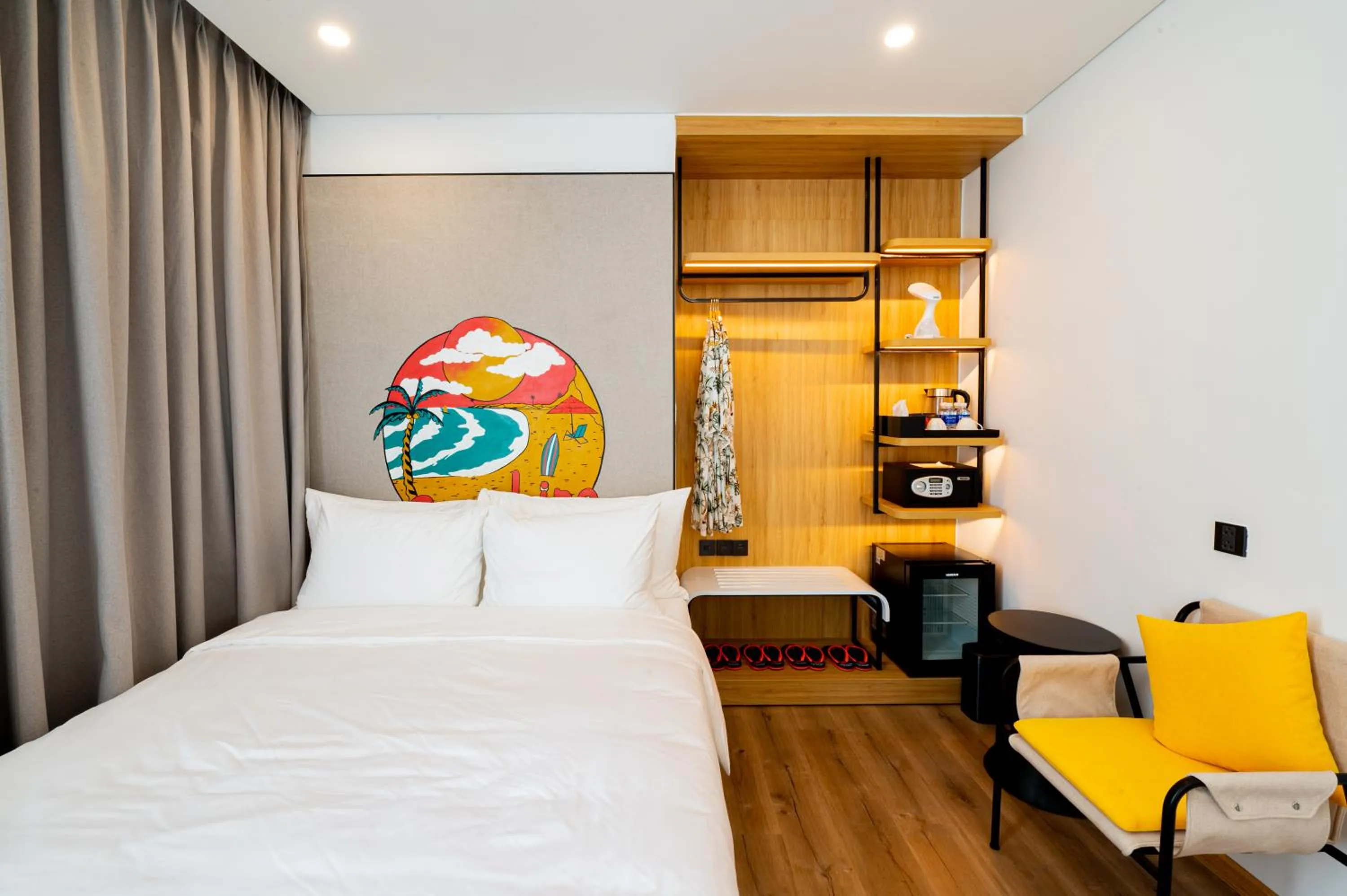 Bed in PĀMA Boutique Hotel & Bistro