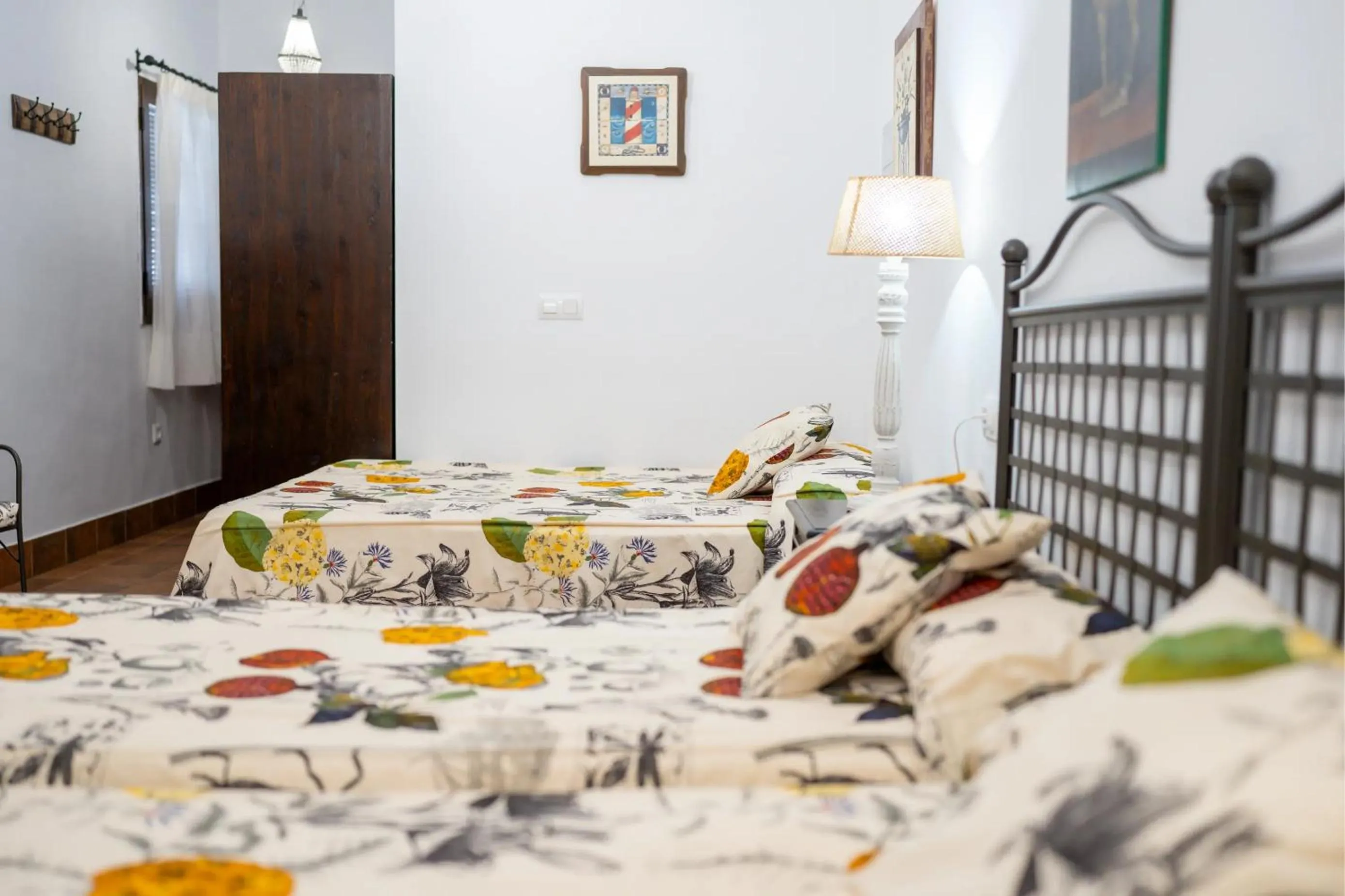 Bed in Hotel Valsequillo