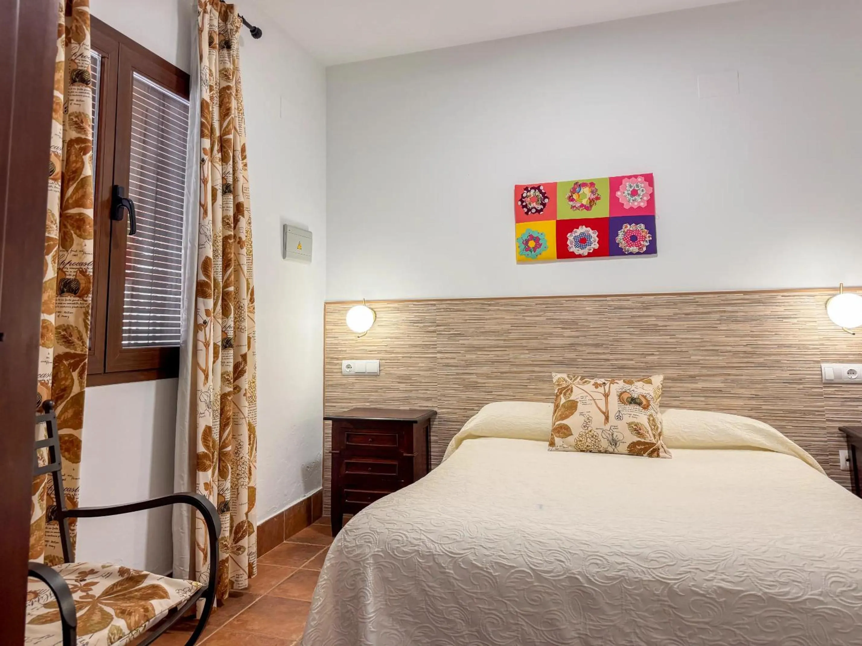 Bed in Hotel Valsequillo