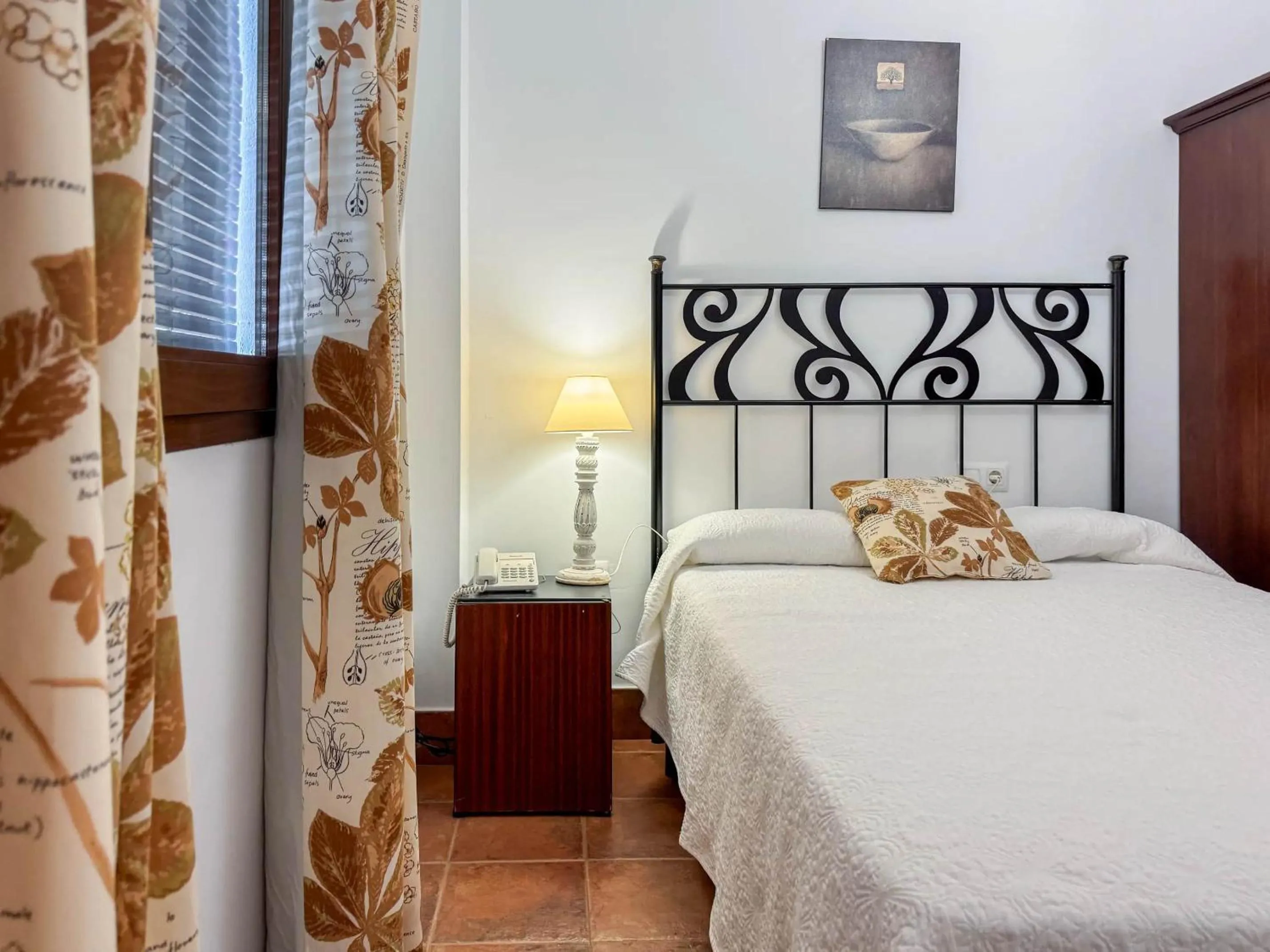 Bed in Hotel Valsequillo