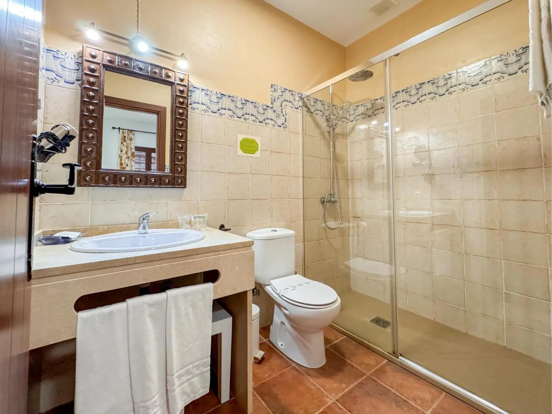 Shower in Hotel Valsequillo