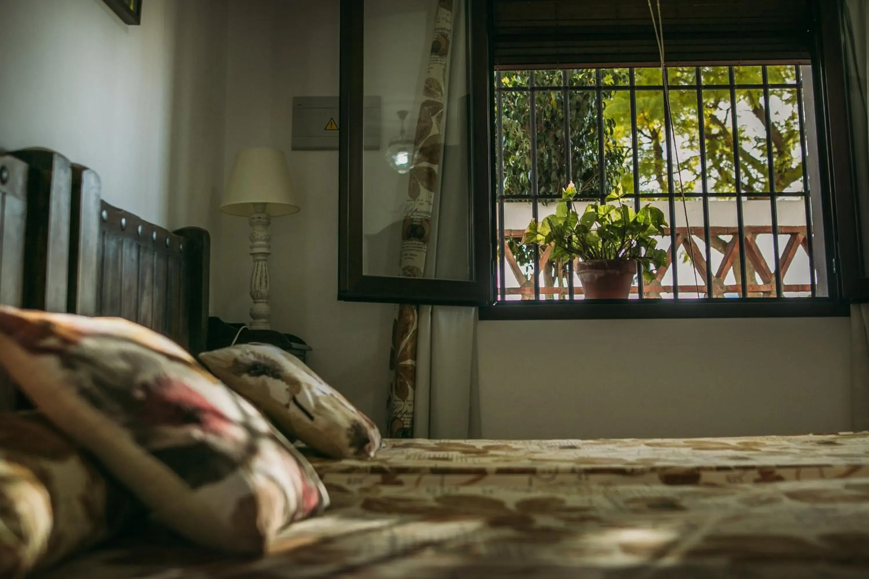 View (from property/room), Bed in Hotel Valsequillo View (from property/room), Bed in Hotel Valsequillo