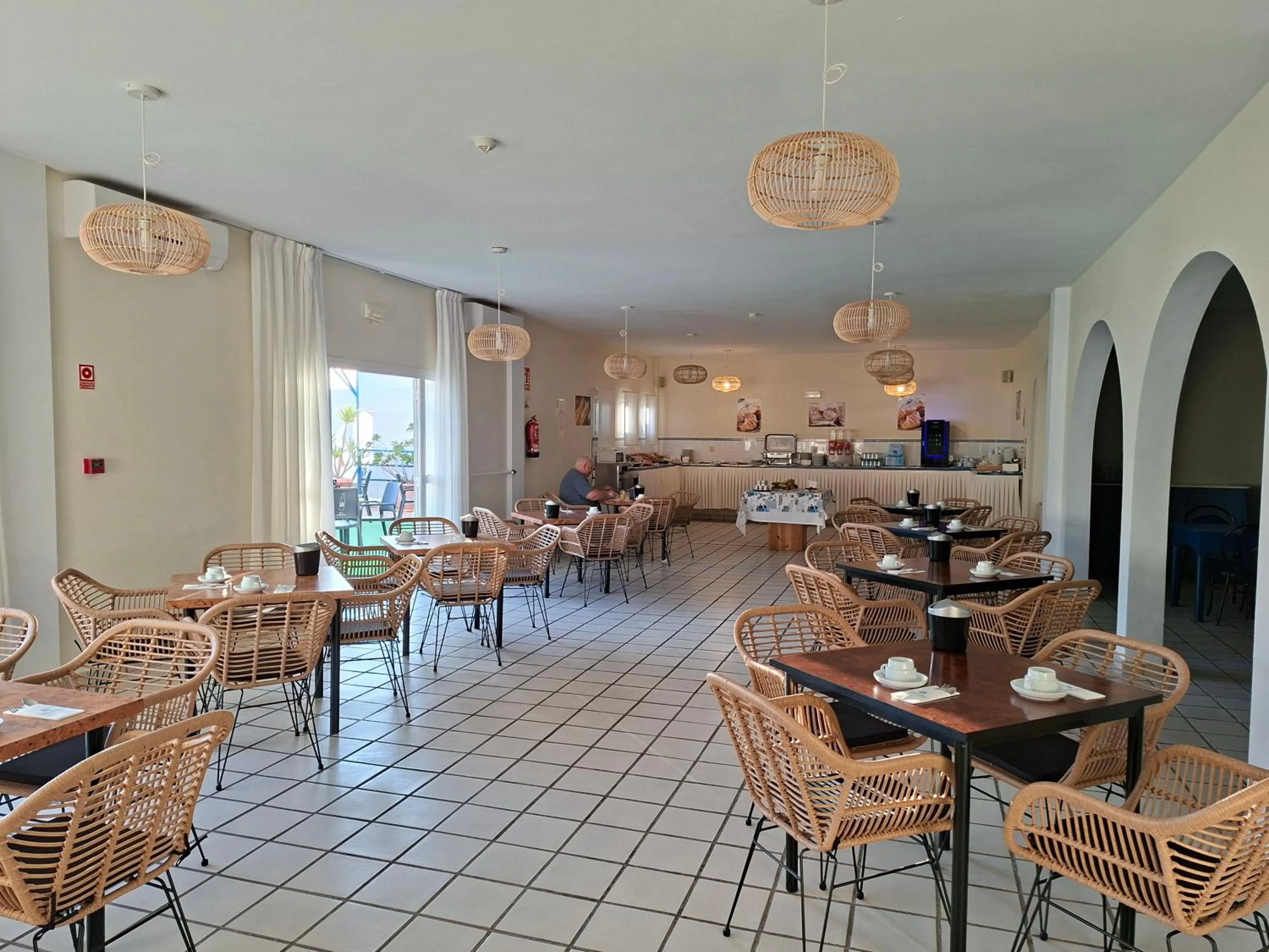 Breakfast in Hotel Playa Bocaina