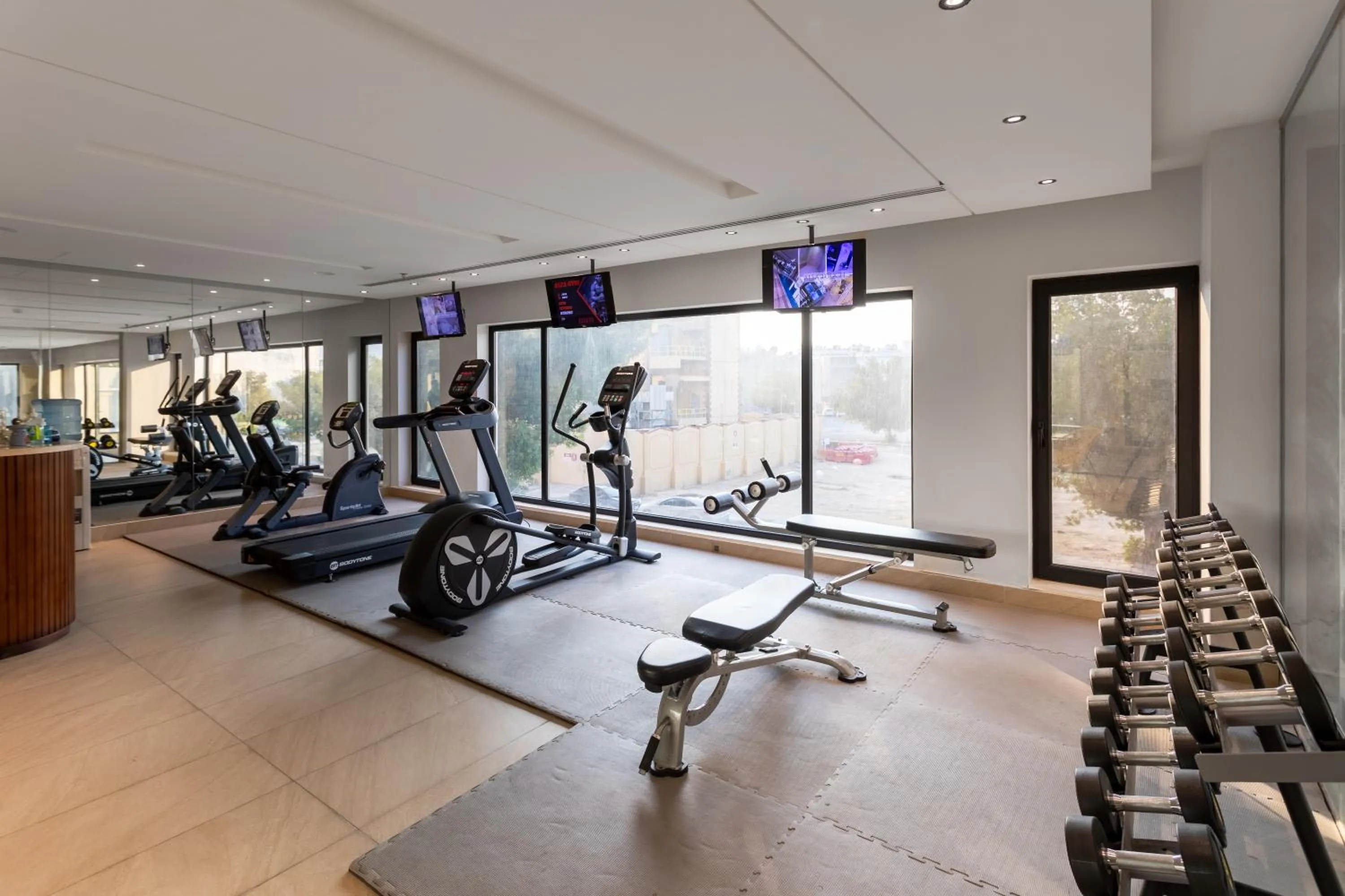 Fitness centre/facilities in The Address Residence