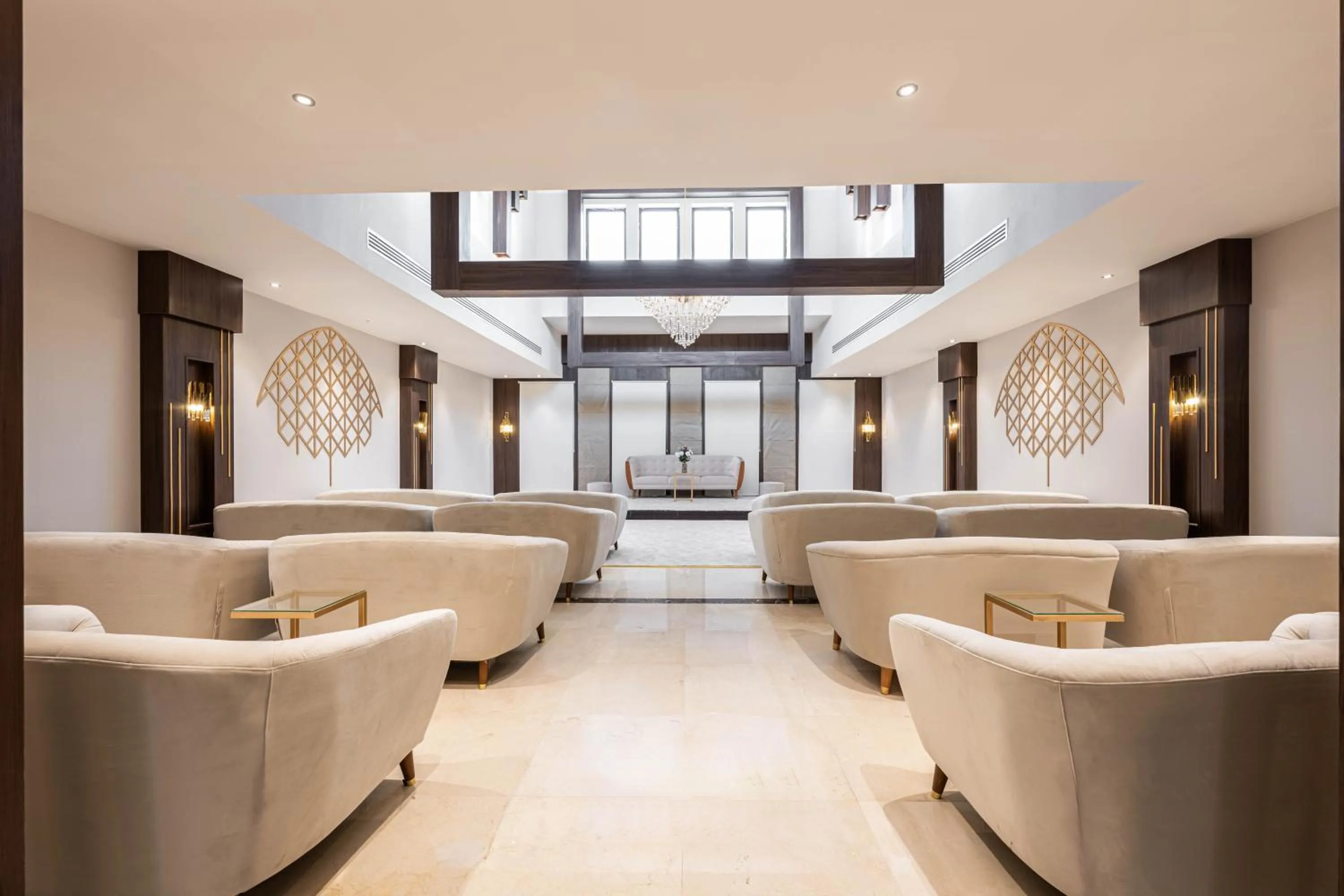 Seating area in The Address Serviced Apartments