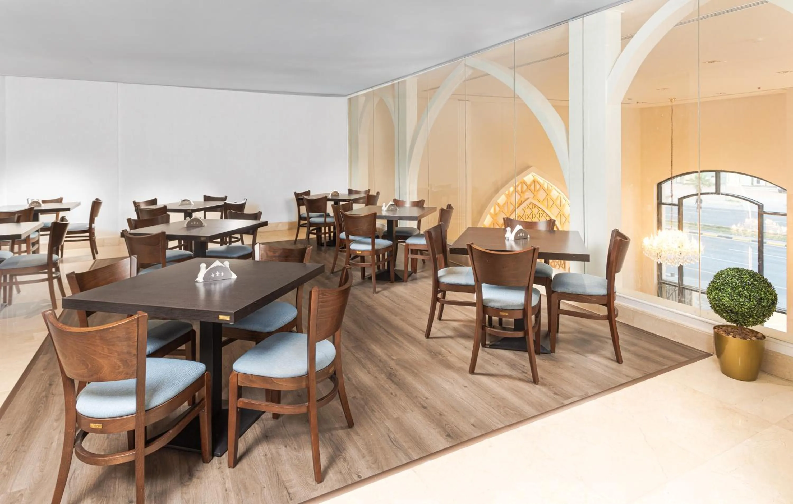 Restaurant/places to eat in The Address Residence