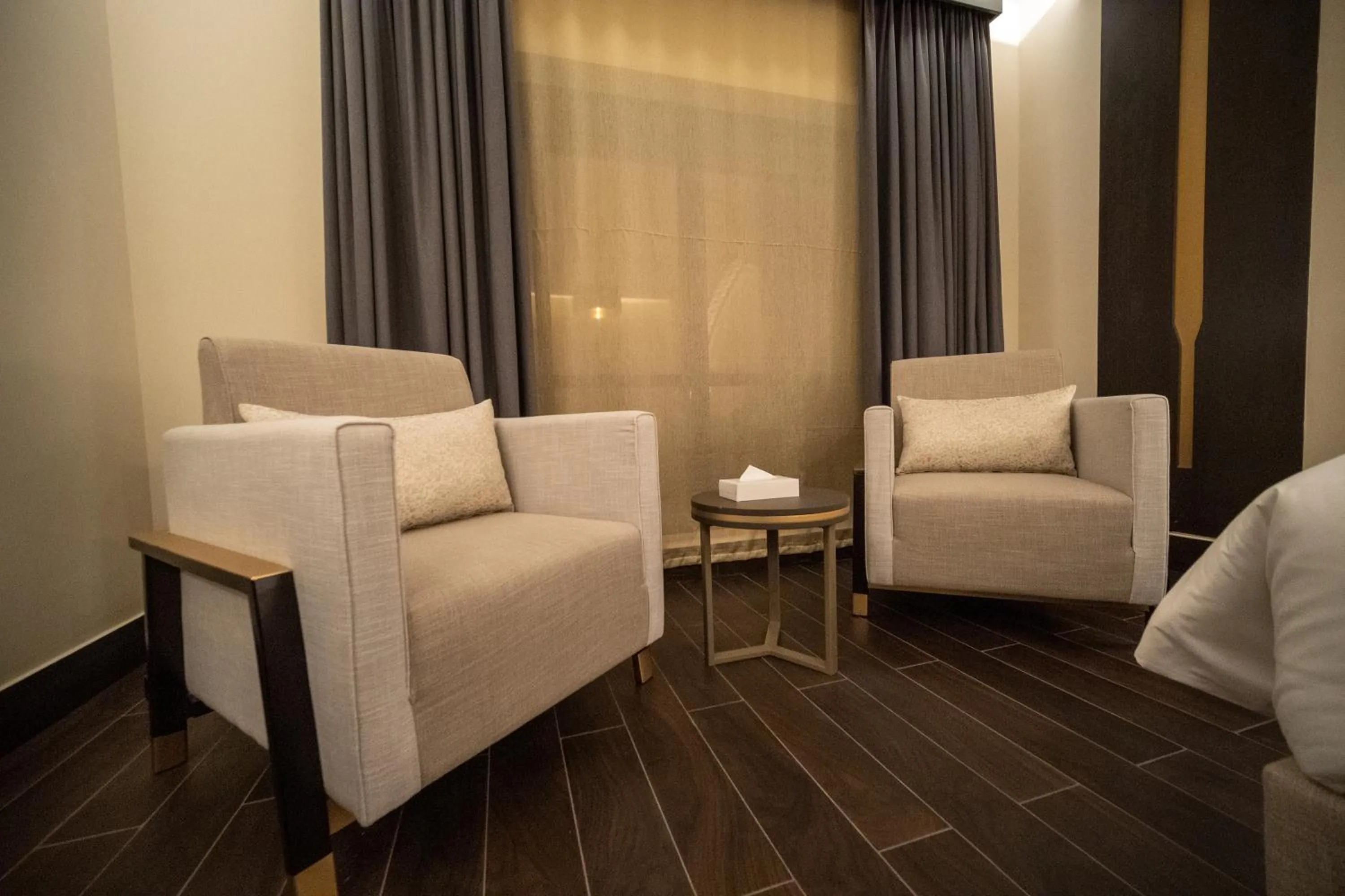 Seating area in The Address Residence