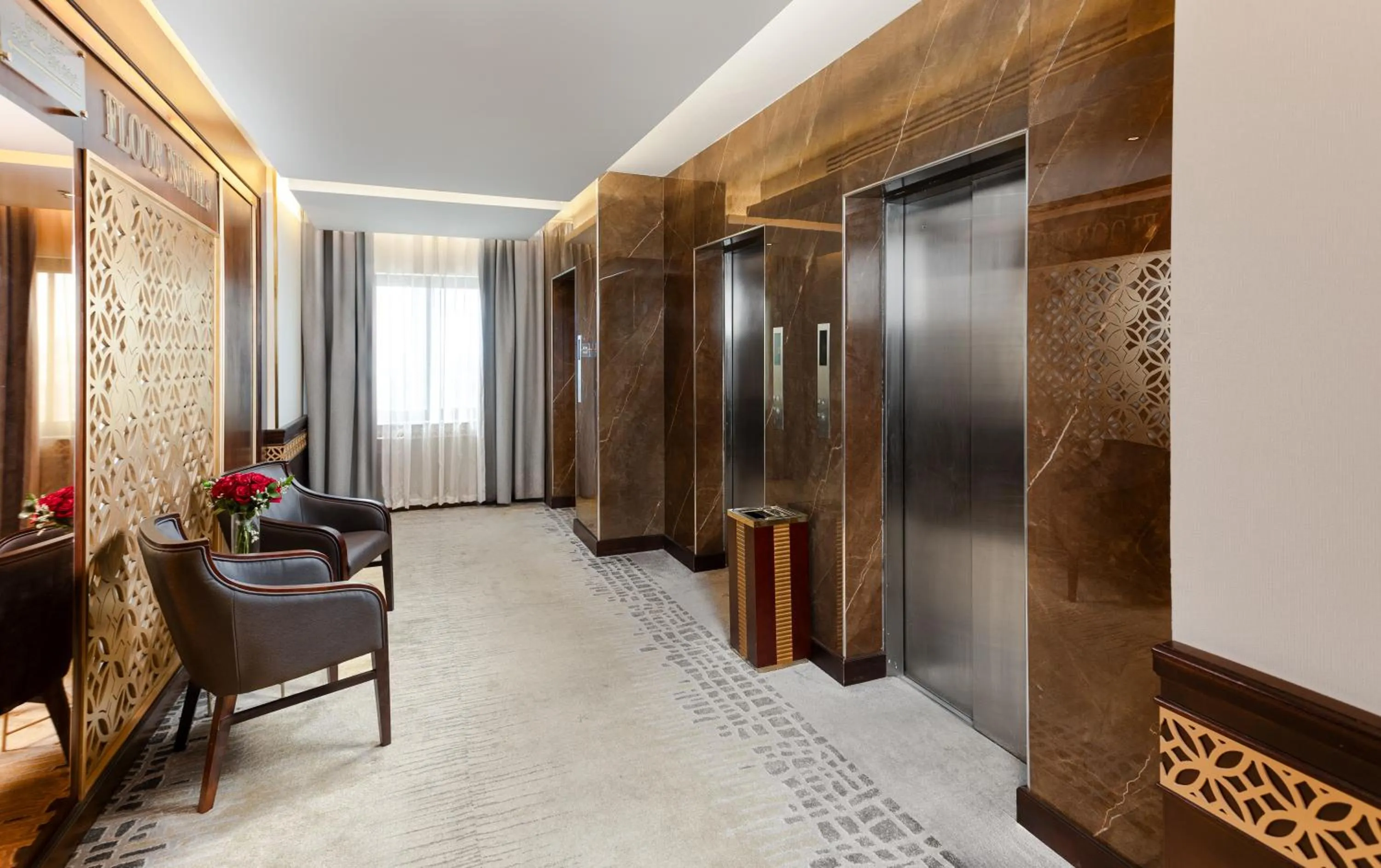 Seating area in The Address Residence