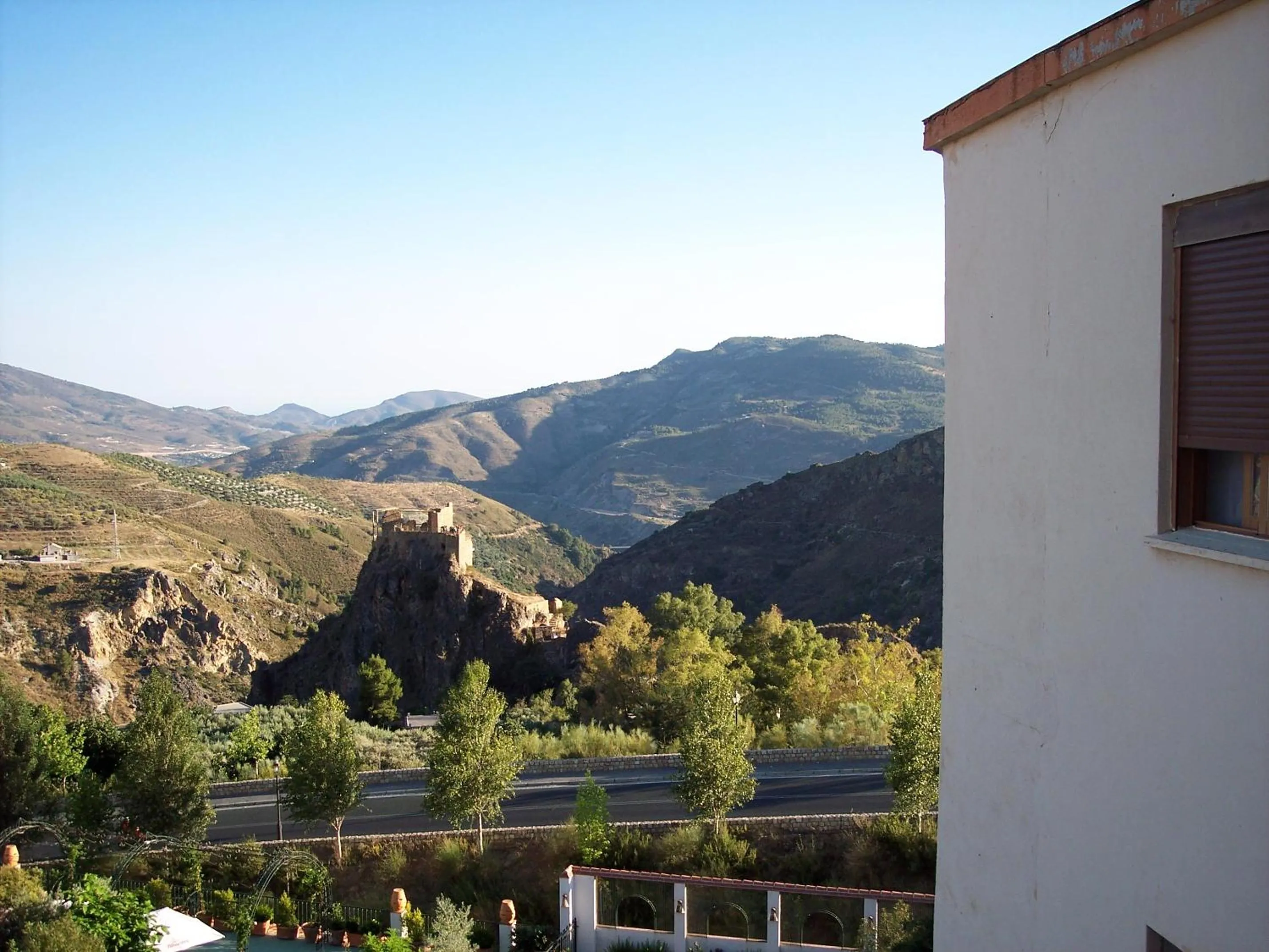 Natural landscape in Castillo Lanjaron