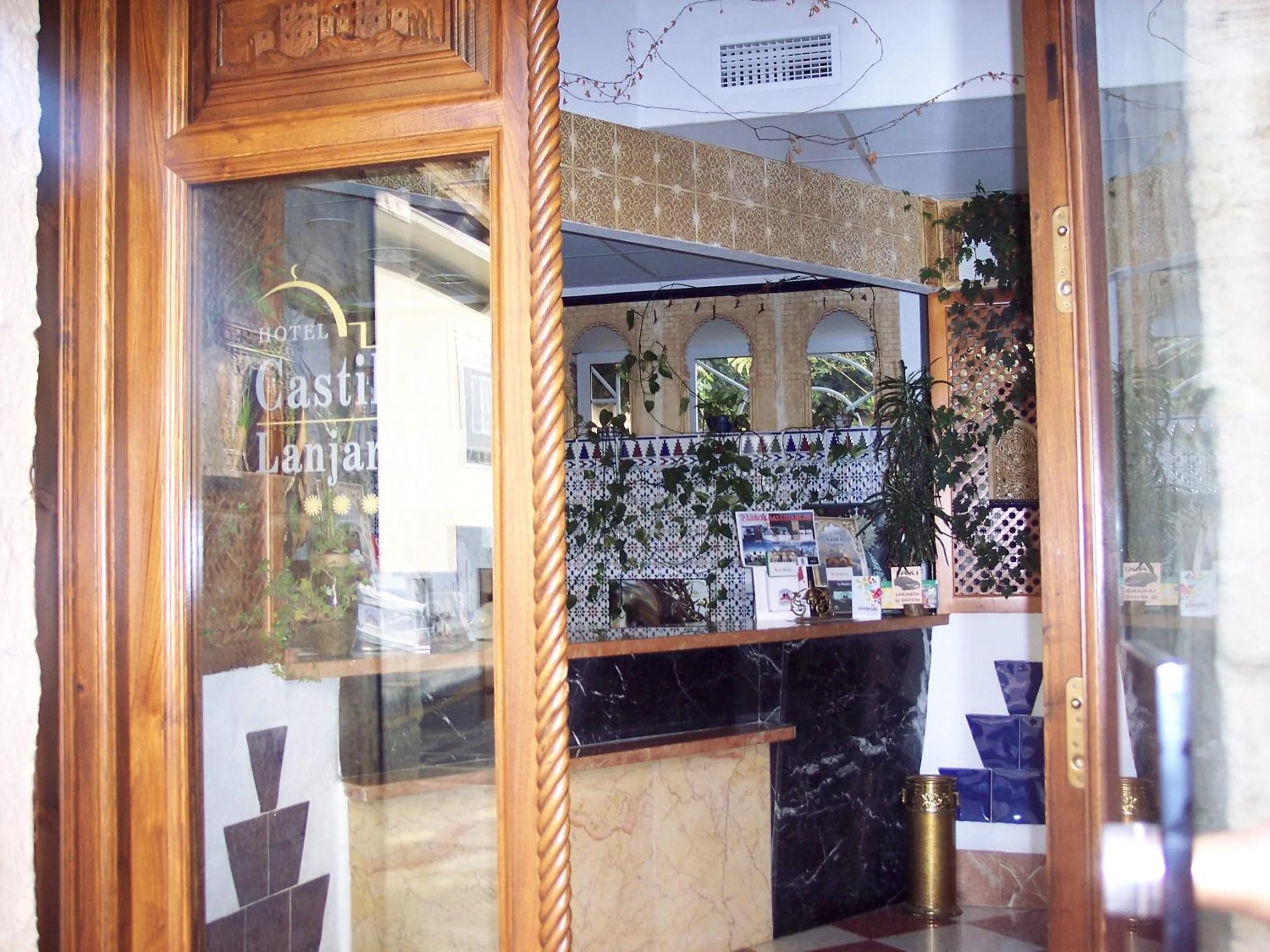 Lobby or reception in Castillo Lanjaron