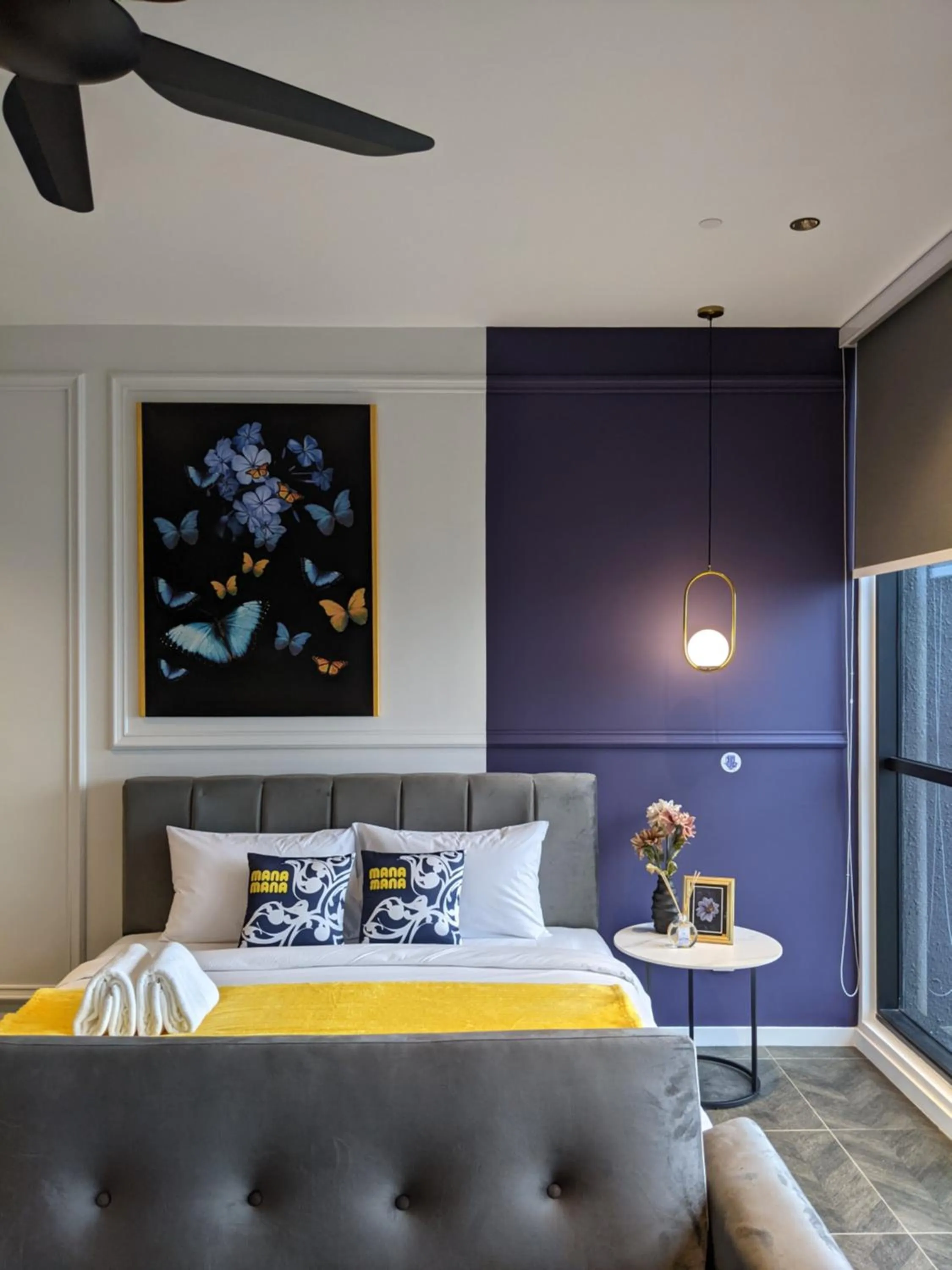 Bed in Scarletz Mana-Mana Suites KLCC