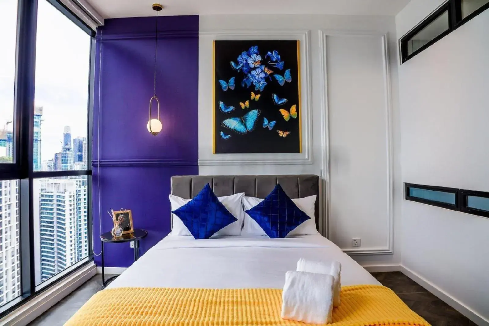 Bed in Scarletz Mana-Mana Suites KLCC Bed in Scarletz Mana-Mana Suites KLCC