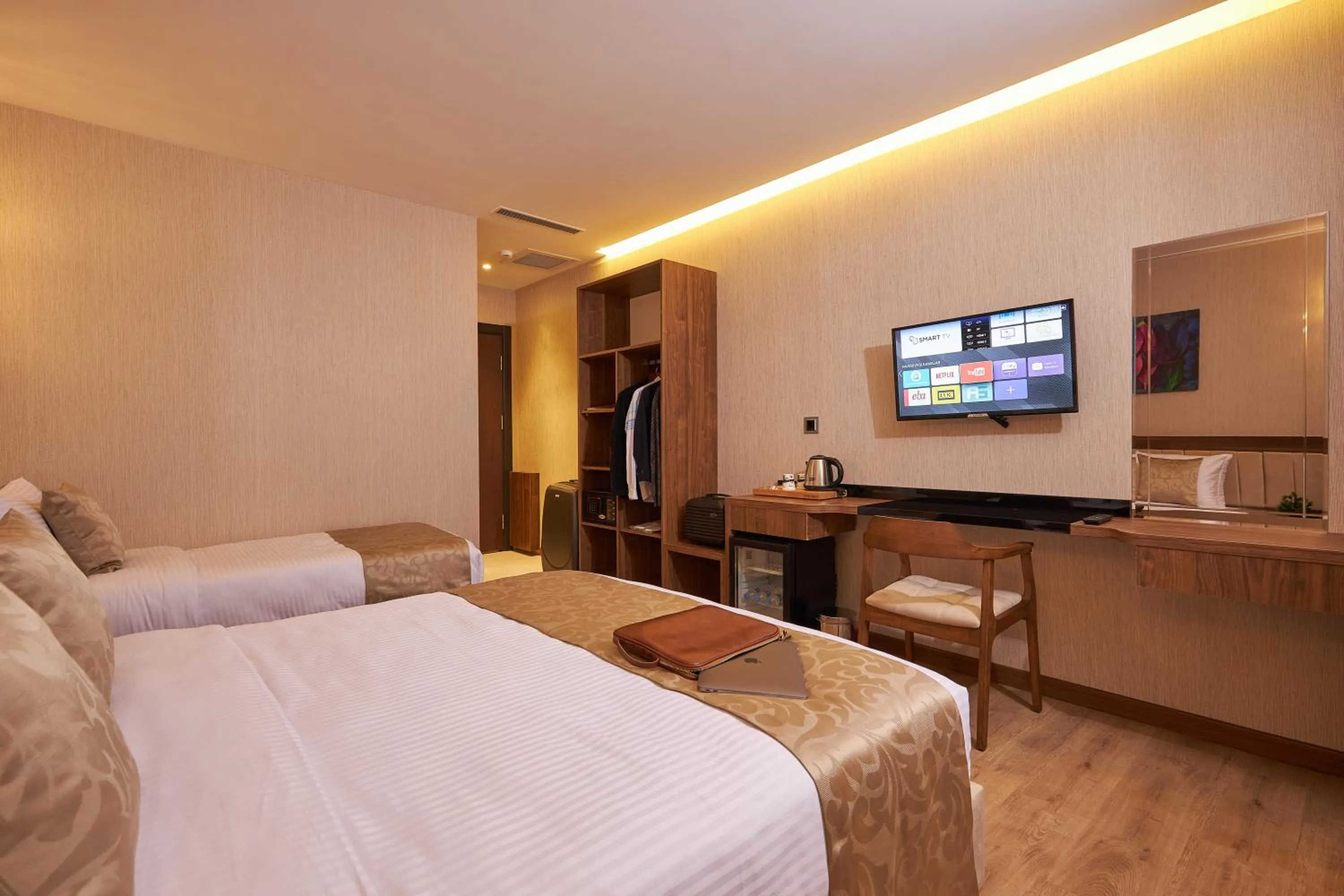 Bed in Trademark Collection by Wyndham Operla Istanbul Airport Hotels