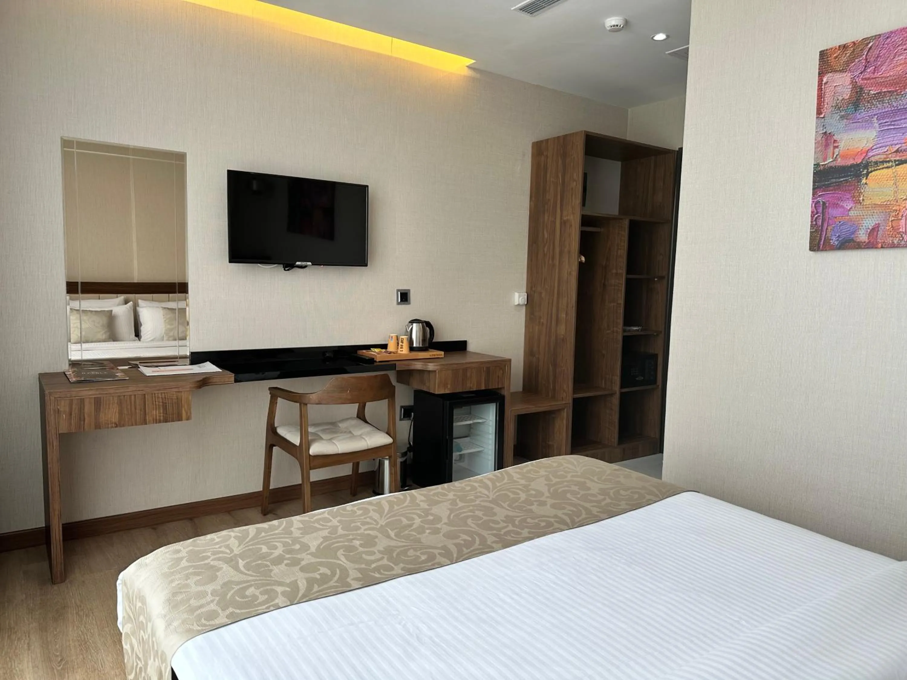 Bed in Trademark Collection by Wyndham Operla Istanbul Airport Hotels