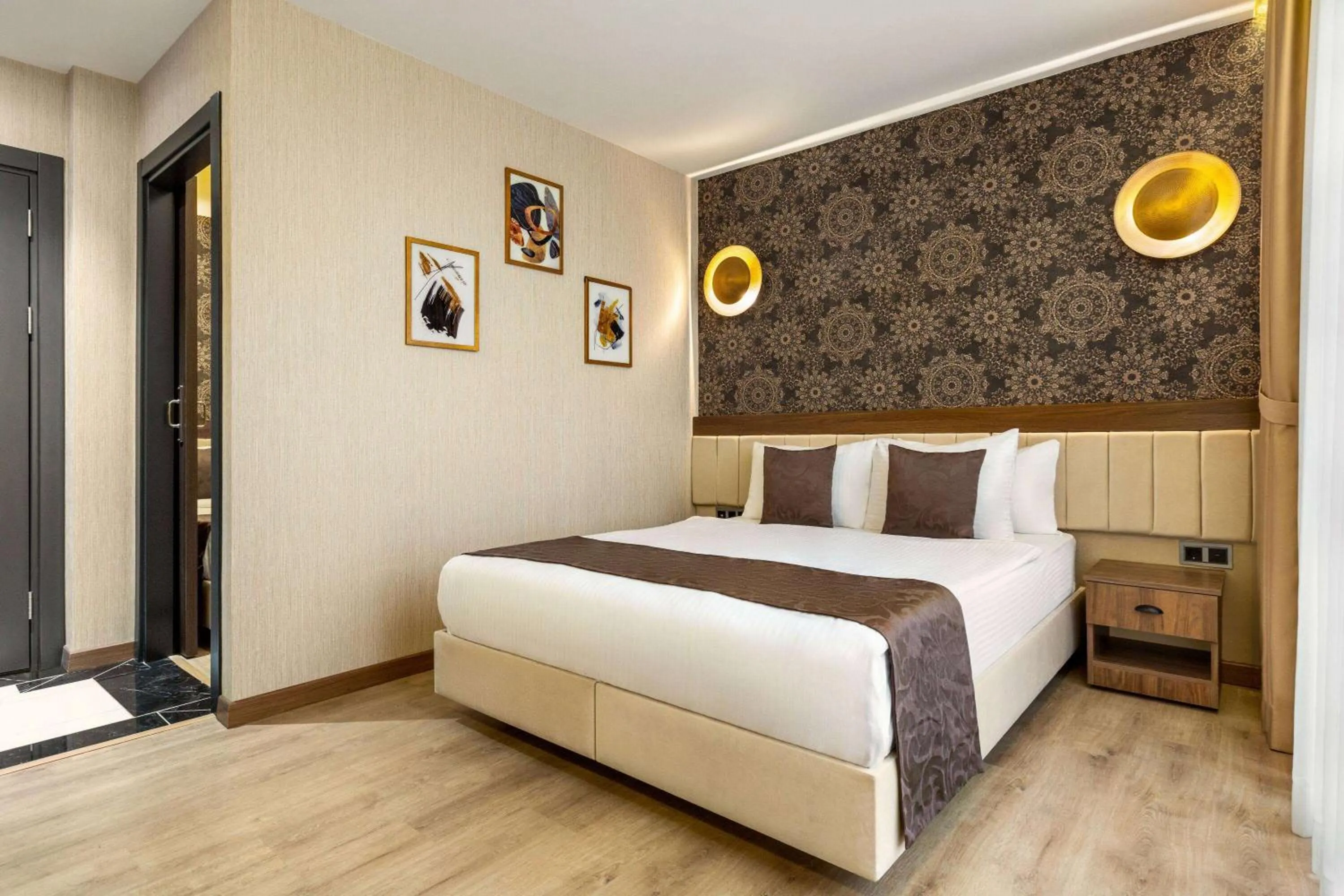 Bed in Trademark Collection by Wyndham Operla Istanbul Airport Hotels