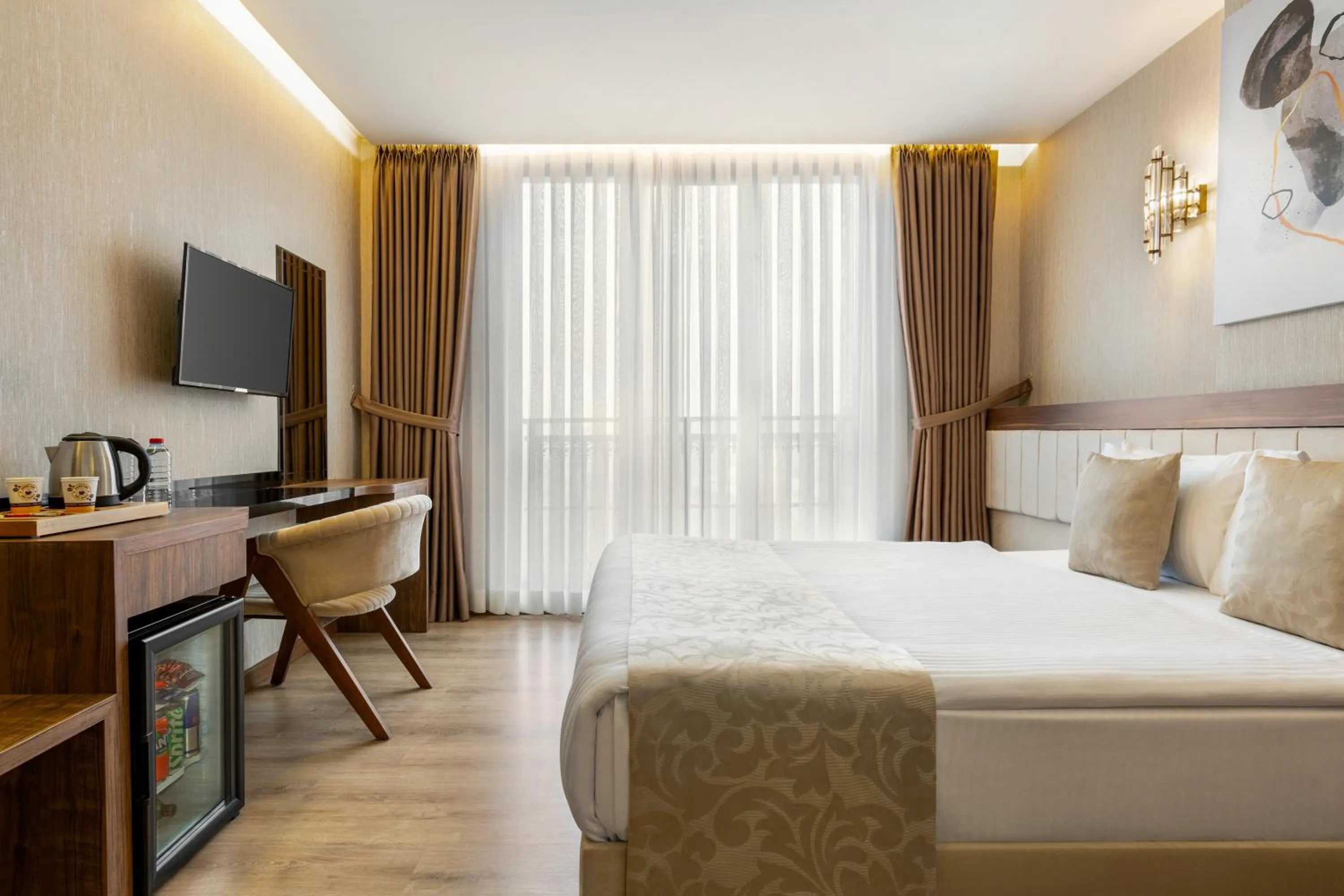 Bedroom, Bed in Trademark Collection by Wyndham Operla Istanbul Airport Hotels