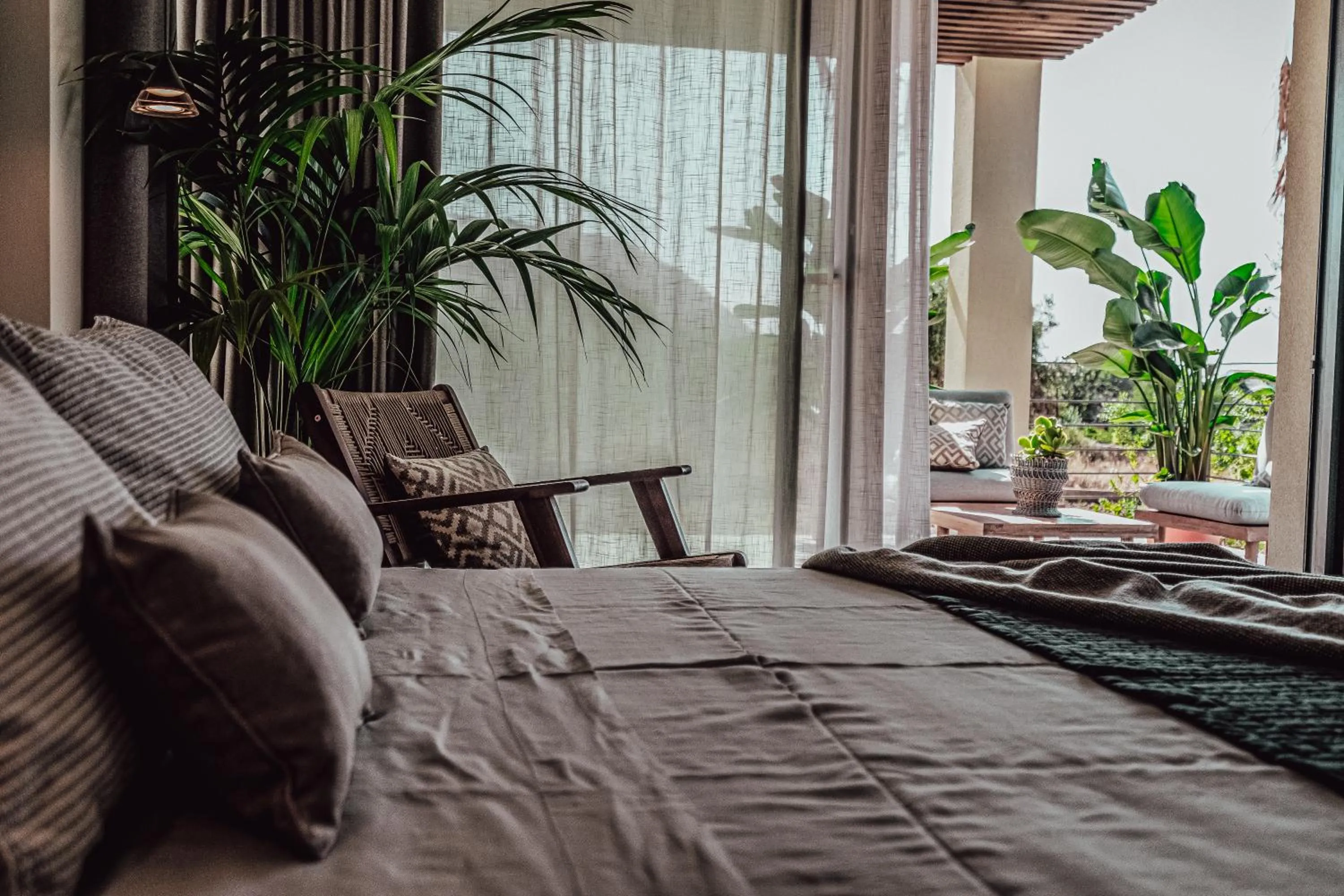 Bed in Insulae Resort