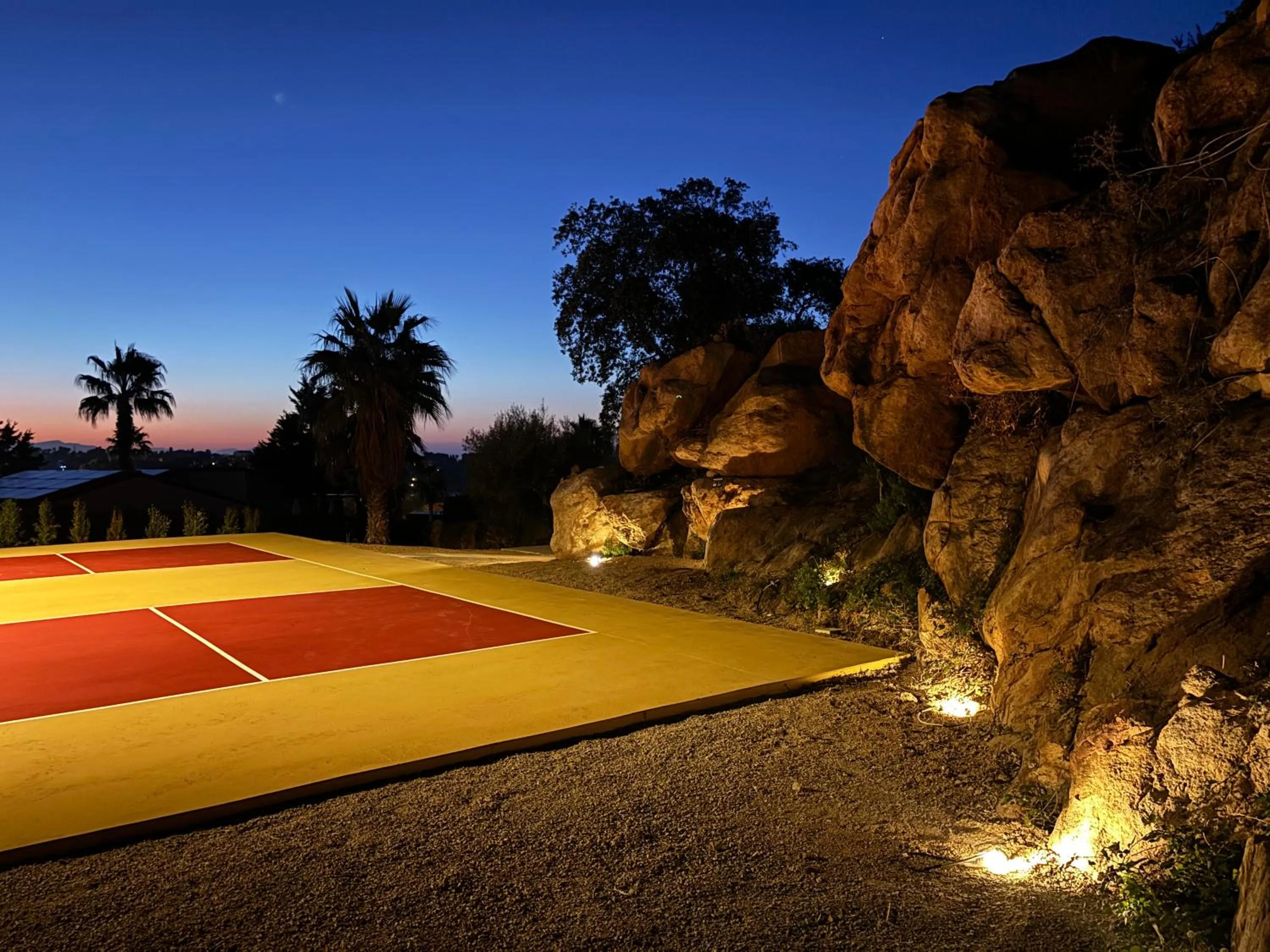 Tennis court in Insulae Resort