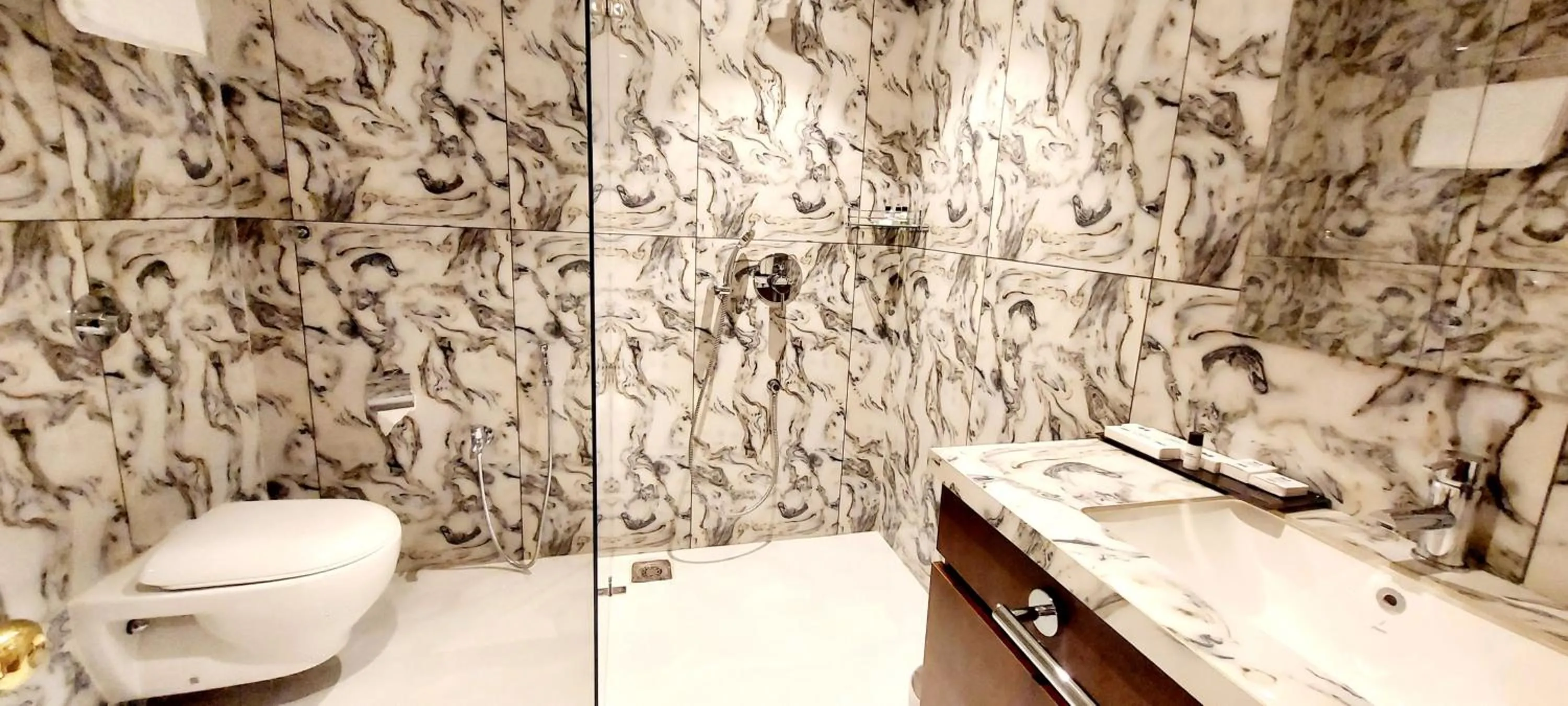 Bathroom in Hotel Madhuban