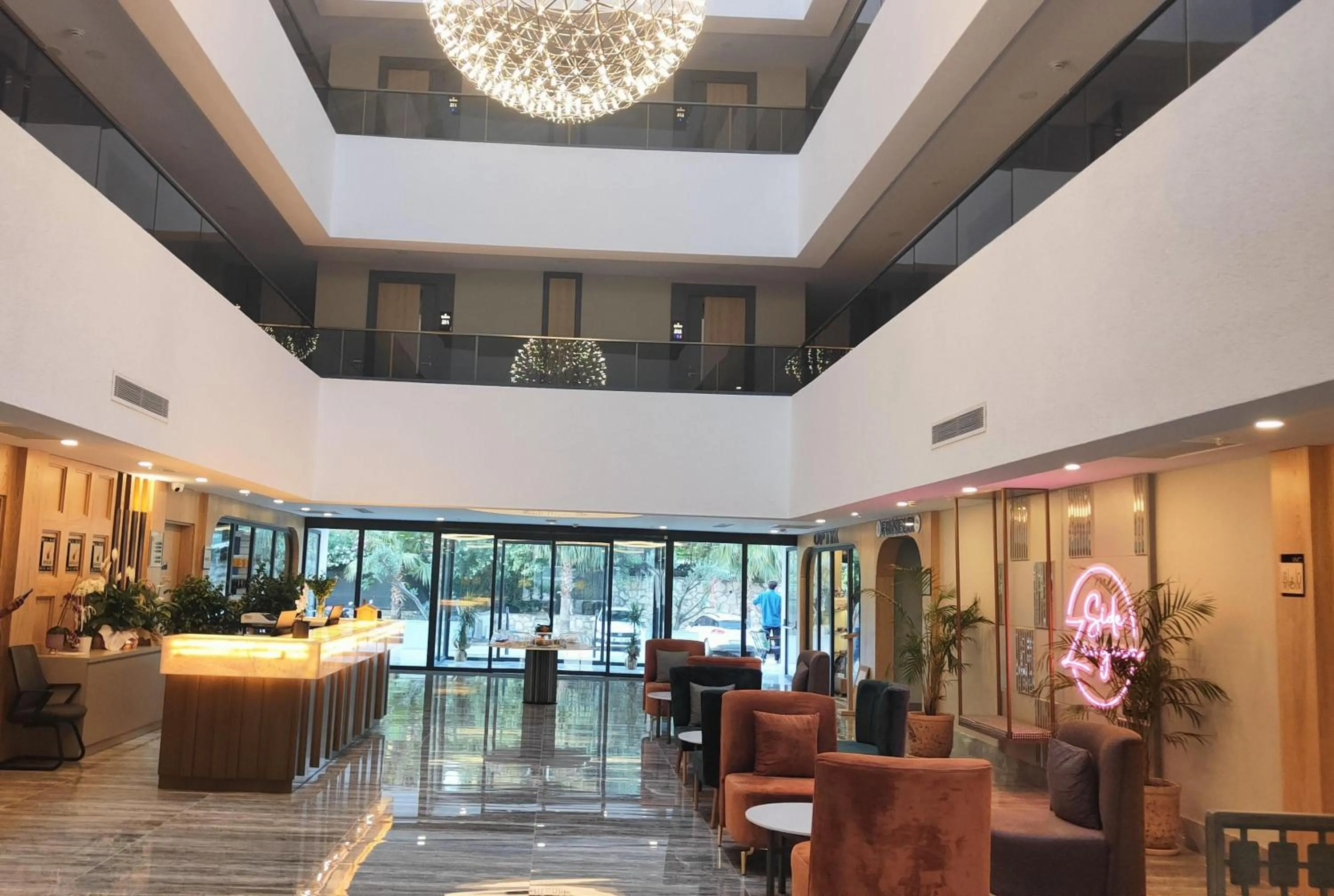 Lobby or reception in Side Zeugma Hotel - Adult Only 16 Plus