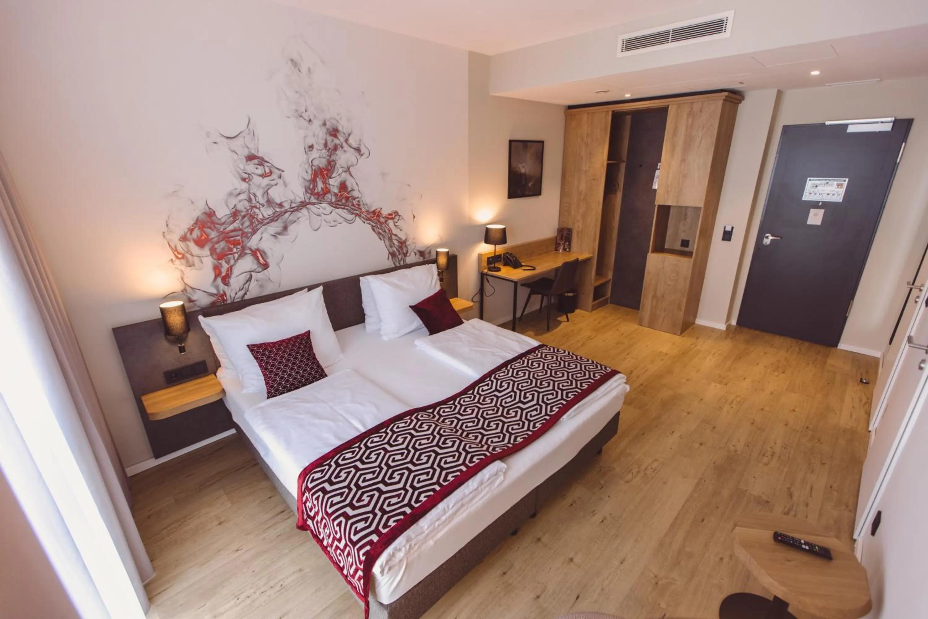 Bedroom, Bed in Hotel Libertas elements pure