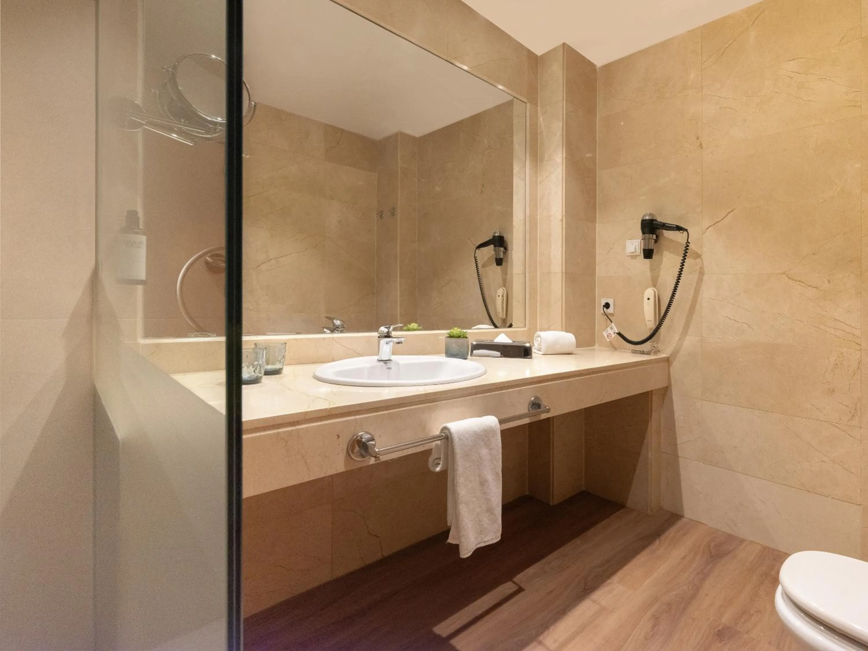 Shower in Hotel Málaga Alameda Centro Affiliated by Meliá