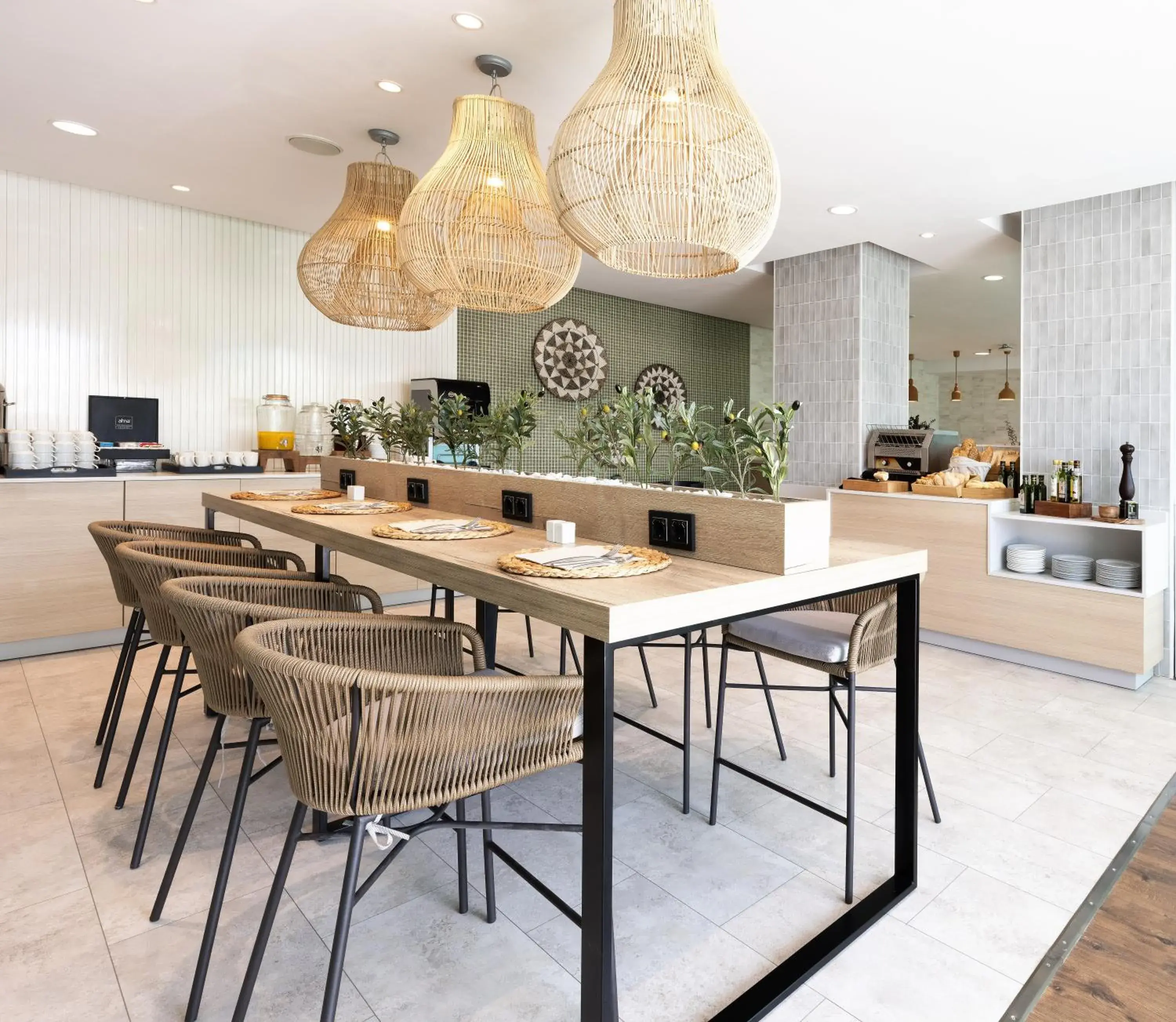 Restaurant/places to eat in Hotel Málaga Alameda Centro Affiliated by Meliá Restaurant/places to eat in Hotel Málaga Alameda Centro Affiliated by Meliá