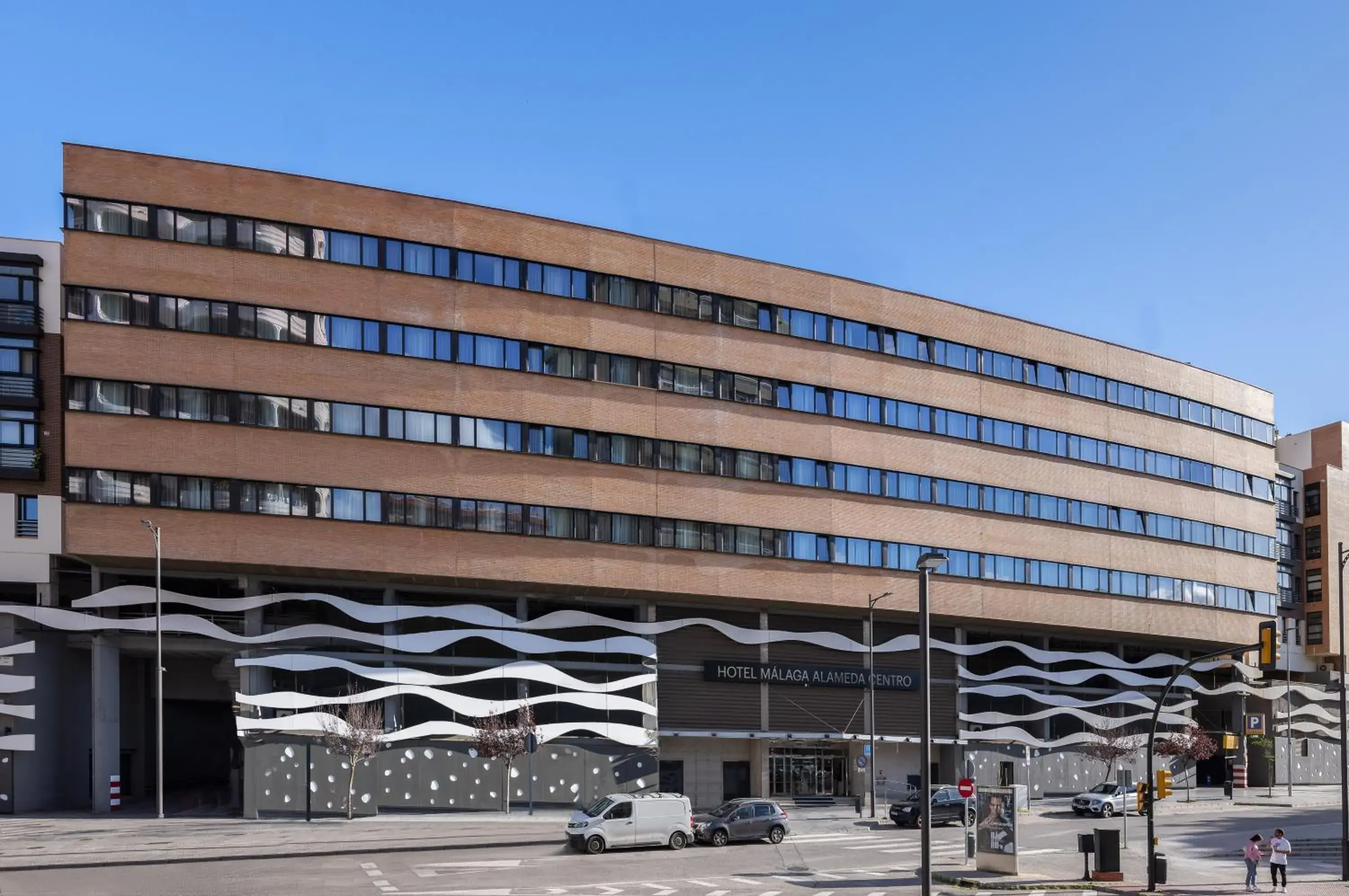 Property building in Hotel Málaga Alameda Centro Affiliated by Meliá Property building in Hotel Málaga Alameda Centro Affiliated by Meliá