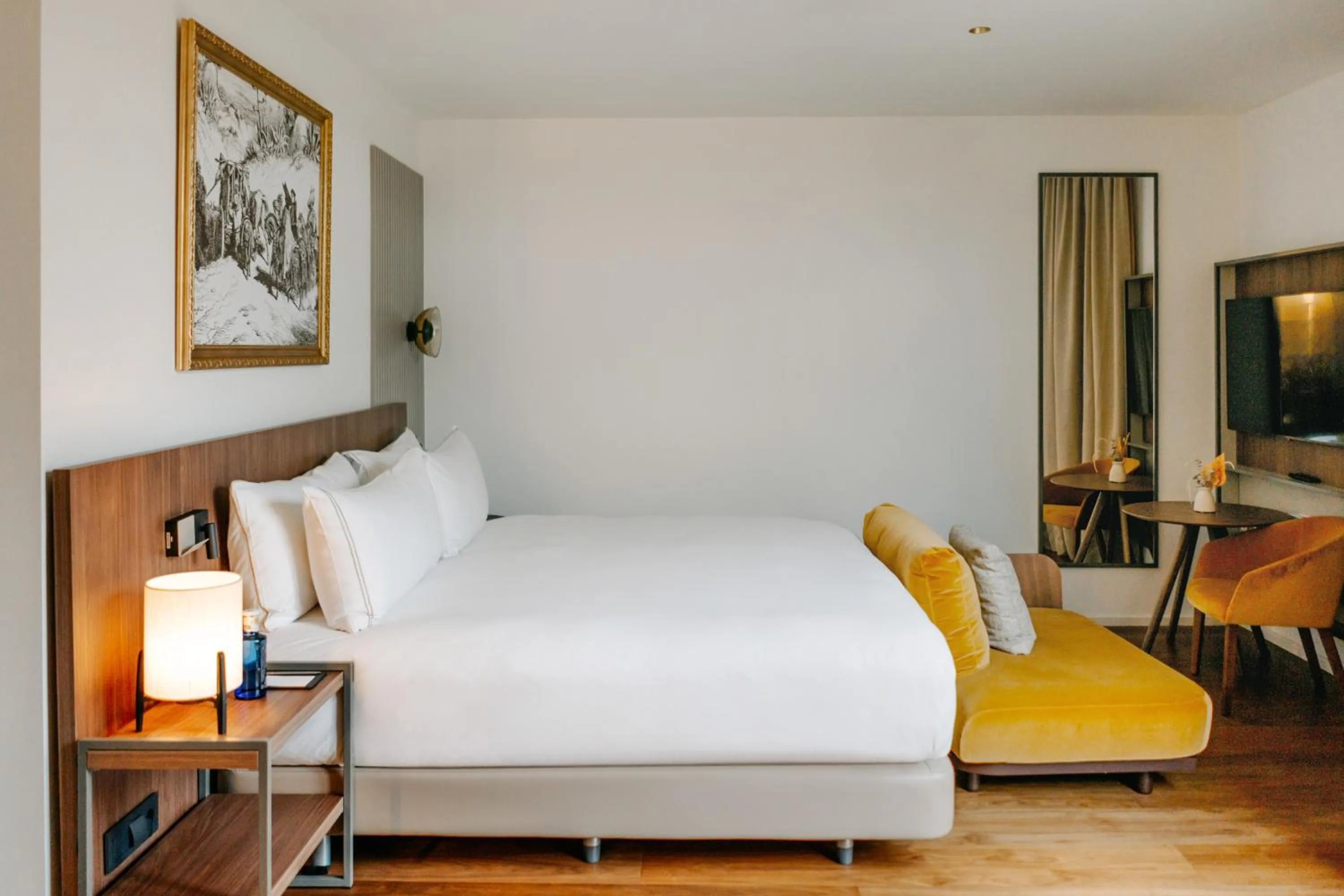 Bed in Casa de las Artes, member of Meliá Collection