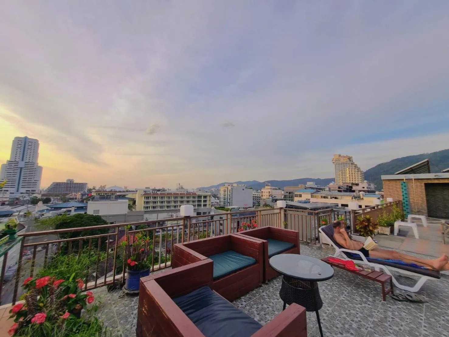 Seating area in 77 Patong Hotel & Spa