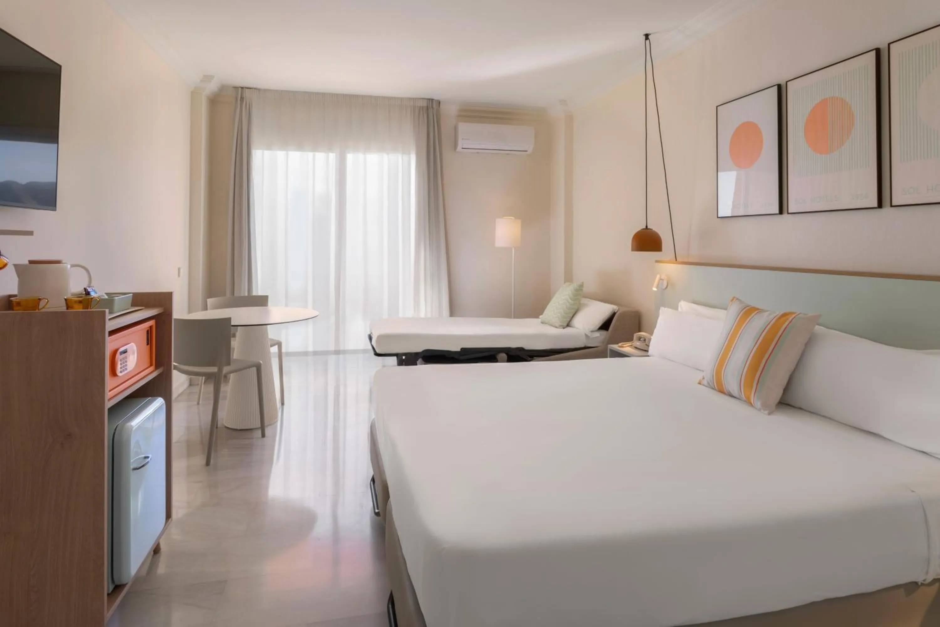 Bed in Sol Málaga Guadalmar