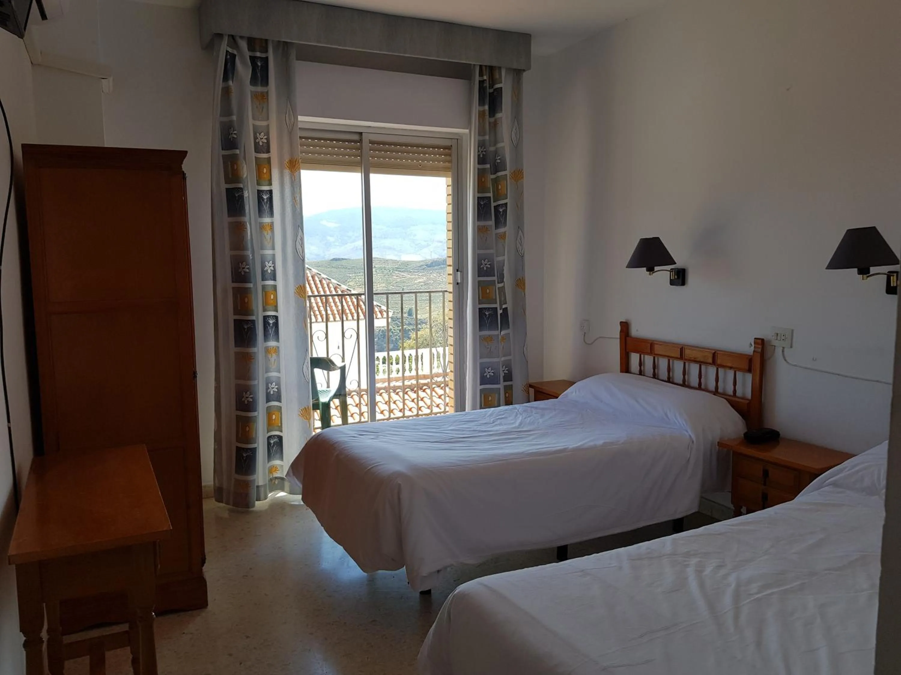 Bedroom, Bed in Hotel Lanjaron