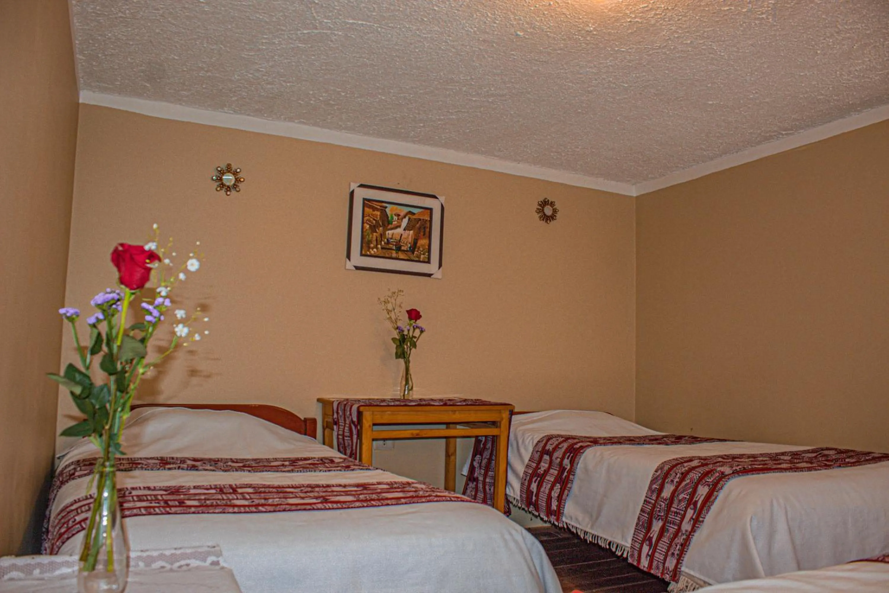 Bedroom, Bed in Hotel Willcamayu