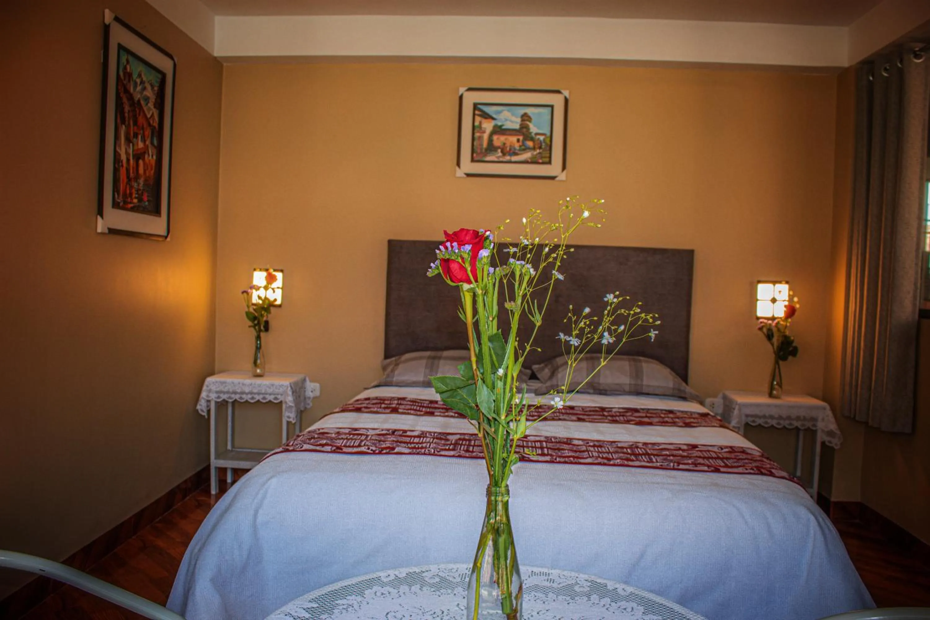 Bedroom, Bed in Hotel Willcamayu