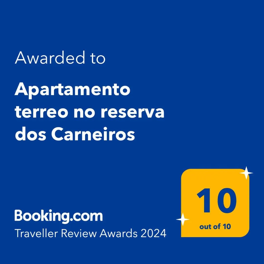 Apartamento terreo no reserva dos Carneiros