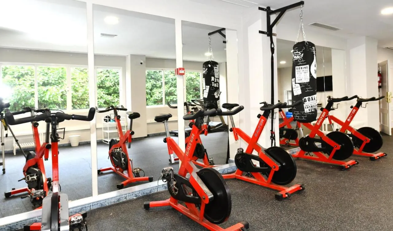 Fitness centre/facilities in Hotel Salobreña Suites