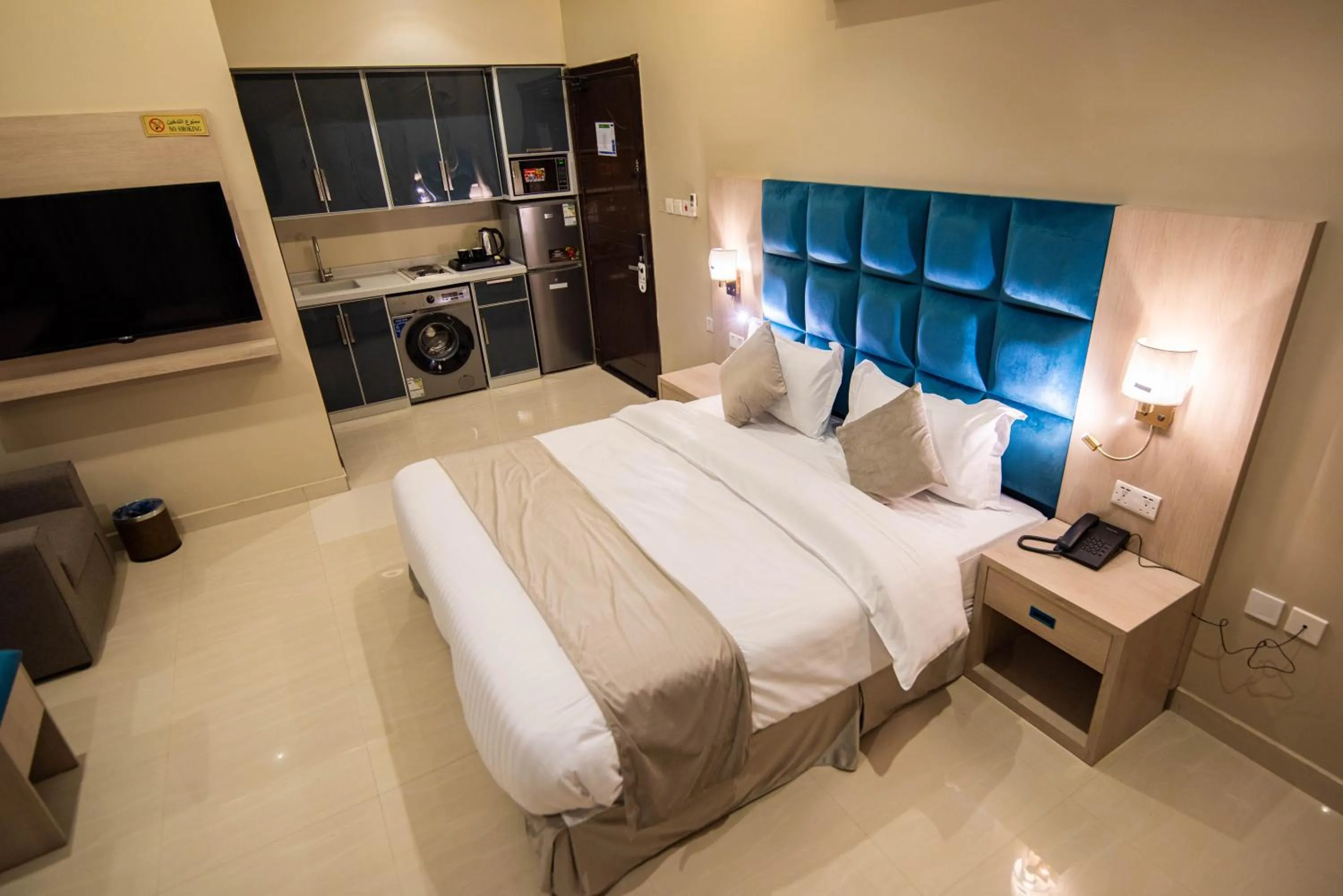 Bed in غرناطة بالاس ان للشقق المخدومة