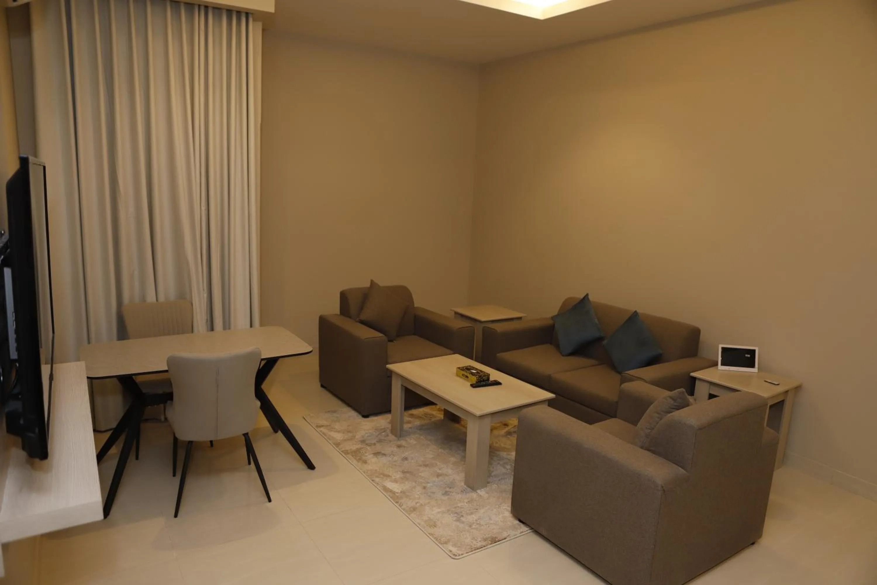 Living room in غرناطة بالاس ان للشقق المخدومة