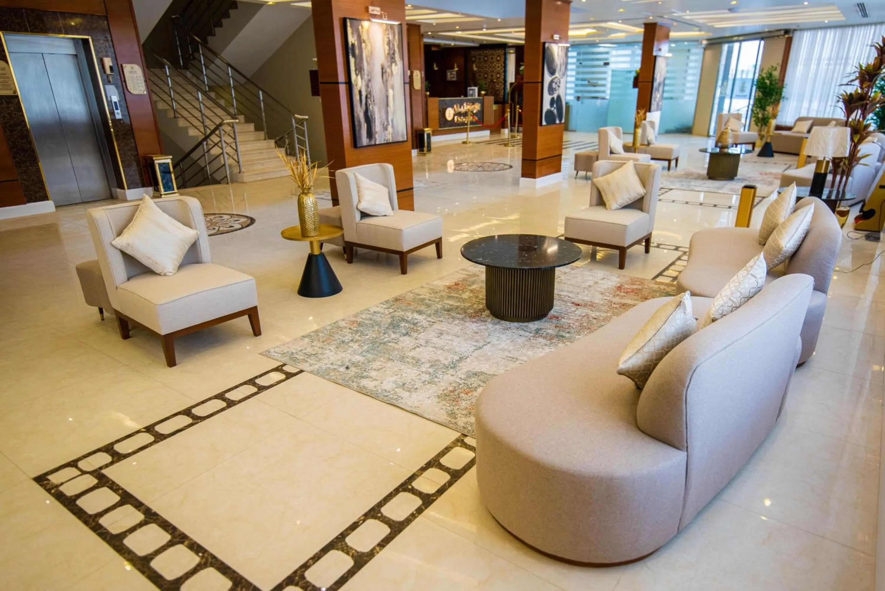 Lobby or reception in غرناطة بالاس ان للشقق المخدومة